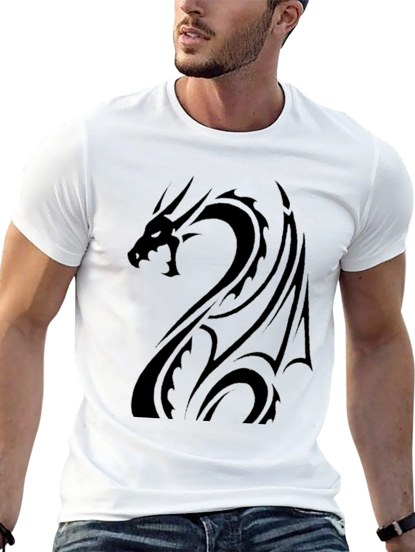Black Dragon Graphic T-Shirt