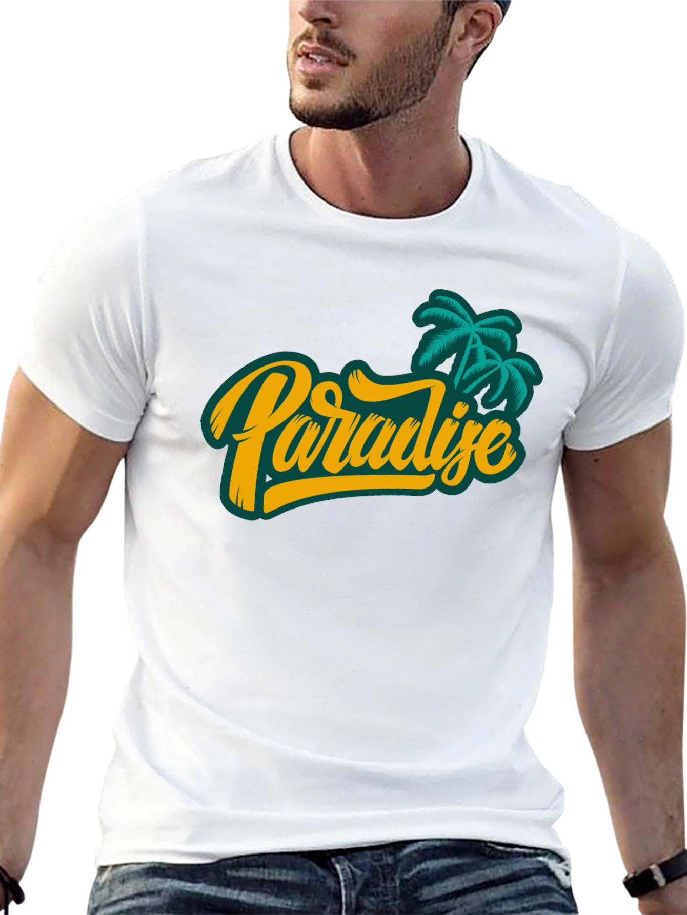 Paradise Graphic Print T-Shirt