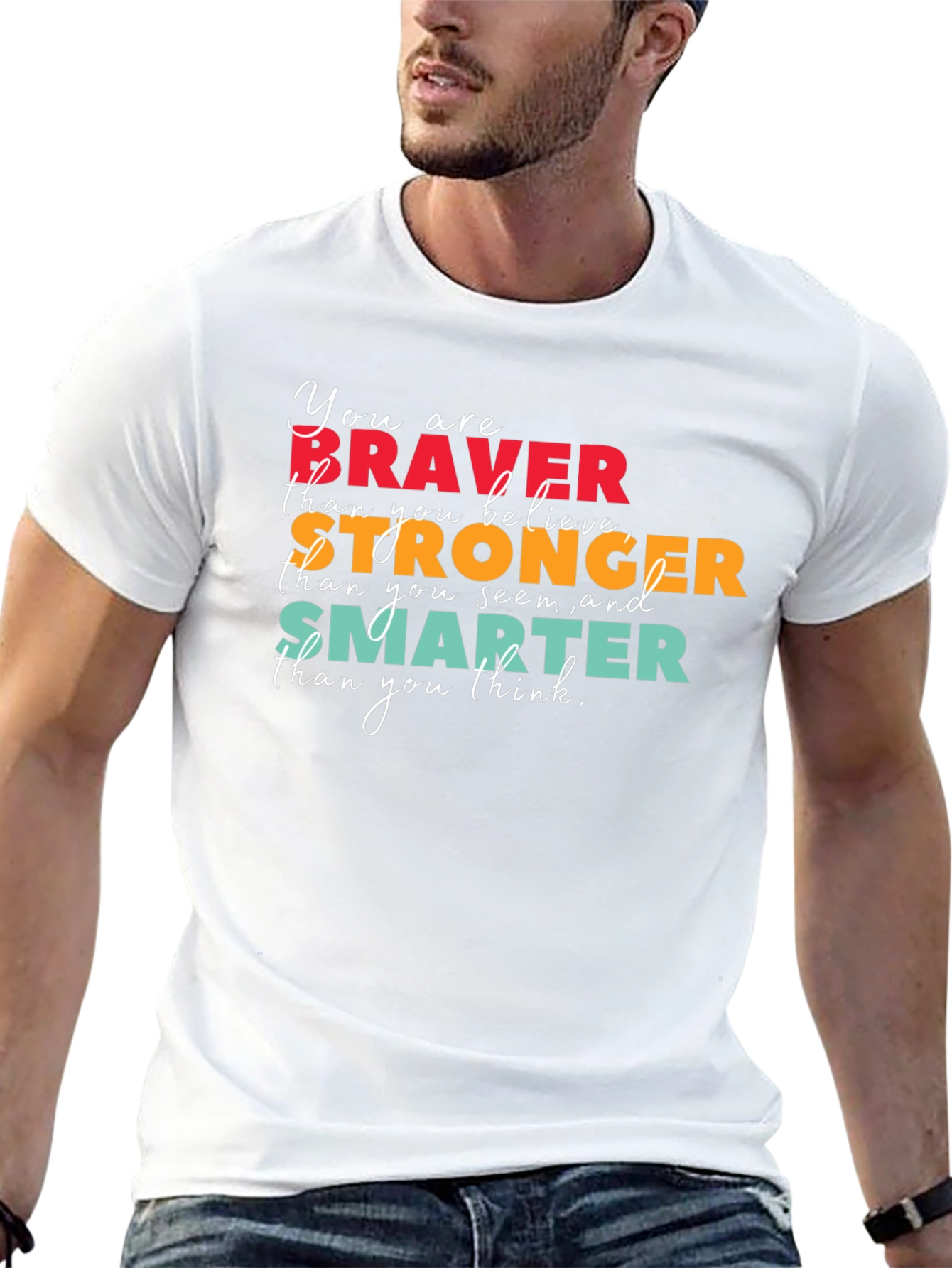 Braver Stronger Smarter Graphic Tee