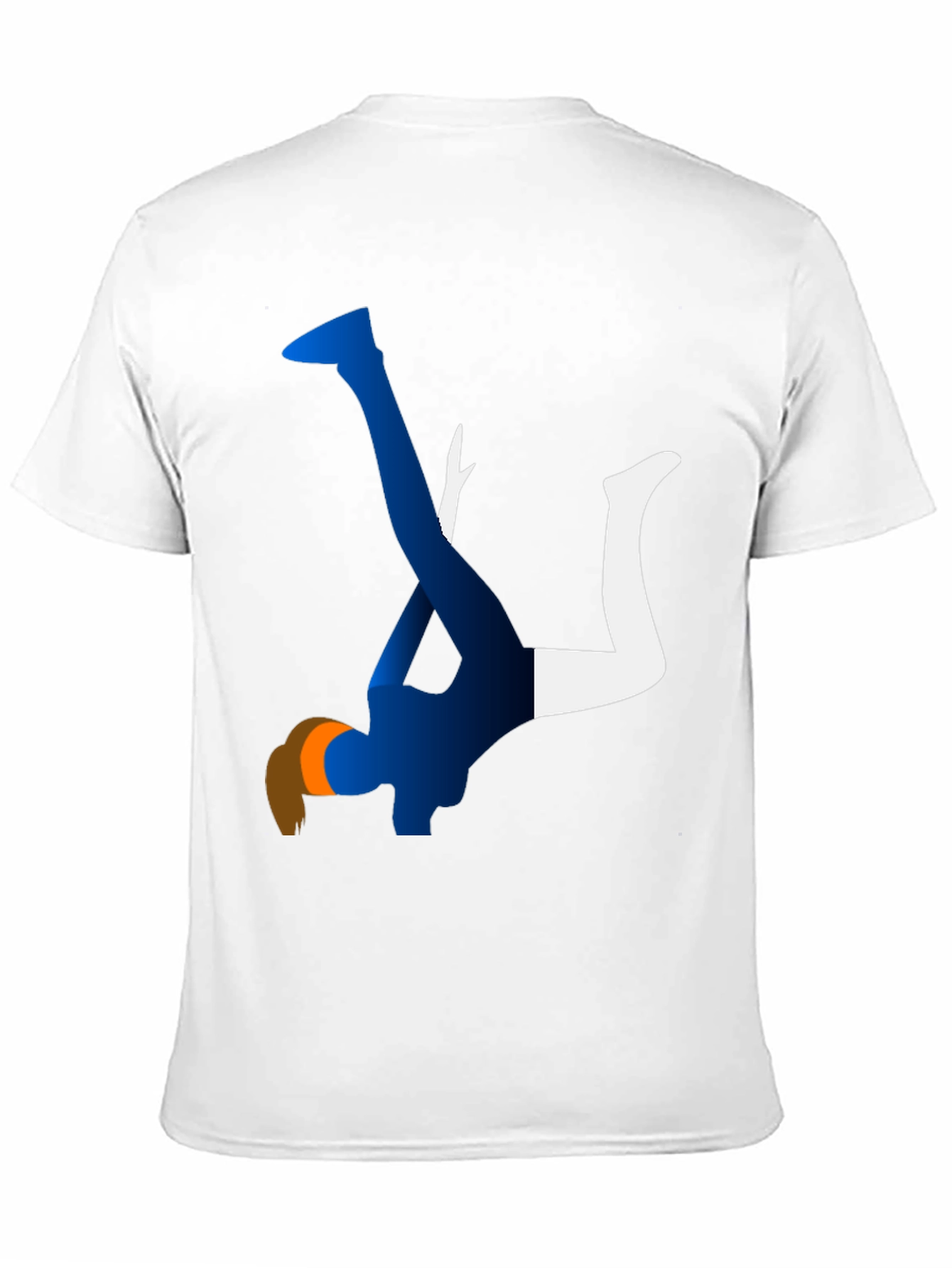 Abstract Dancer Graphic Tee - Modern Art Shirt