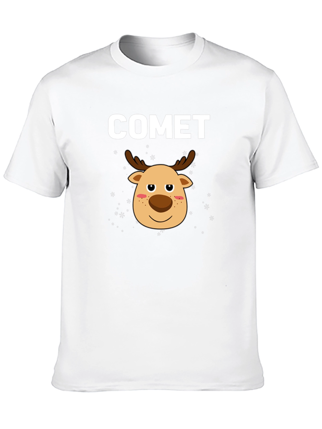 Comet Reindeer Christmas Holiday T-Shirt
