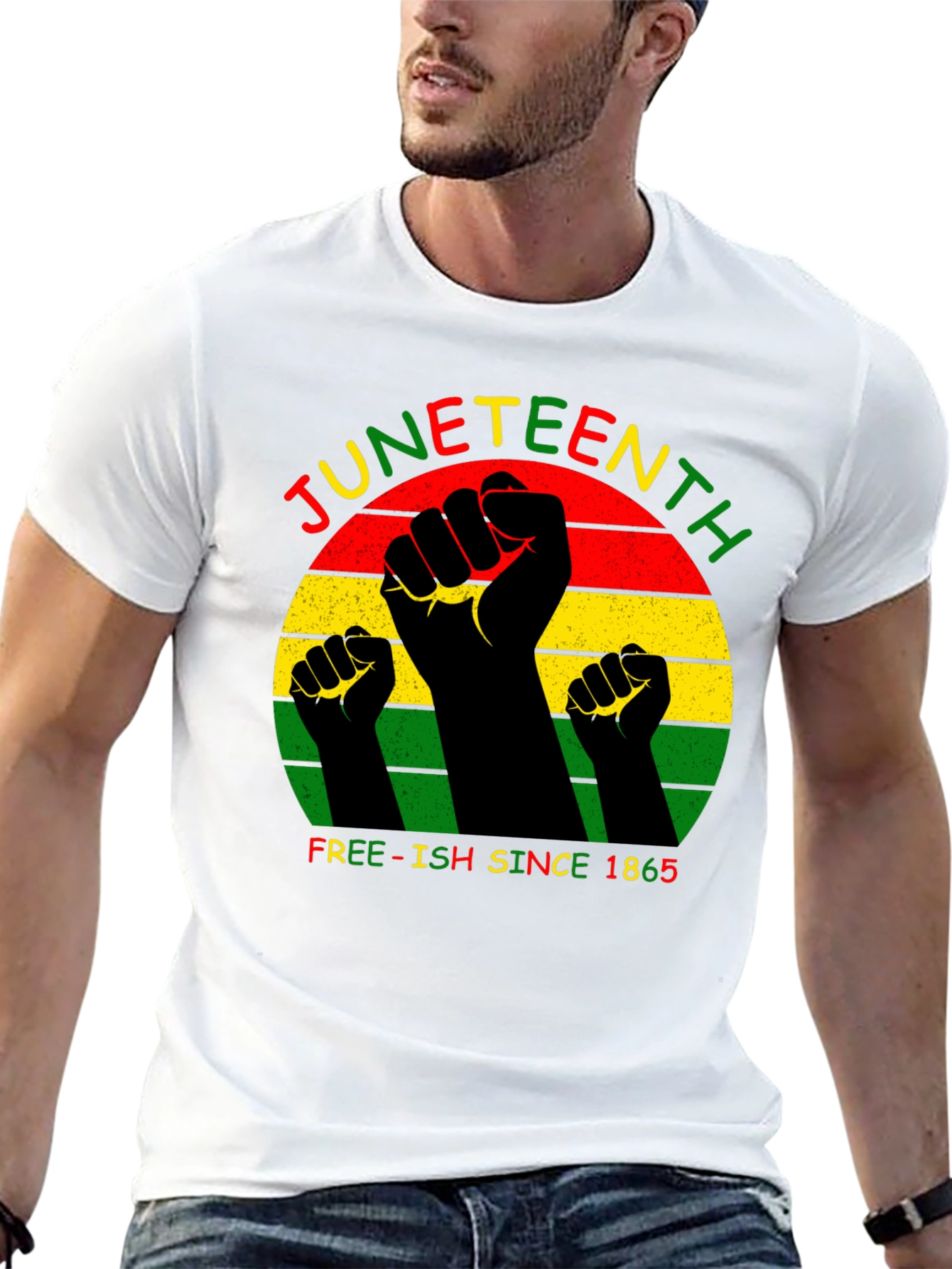 Juneteenth Black Power Fist T-Shirt