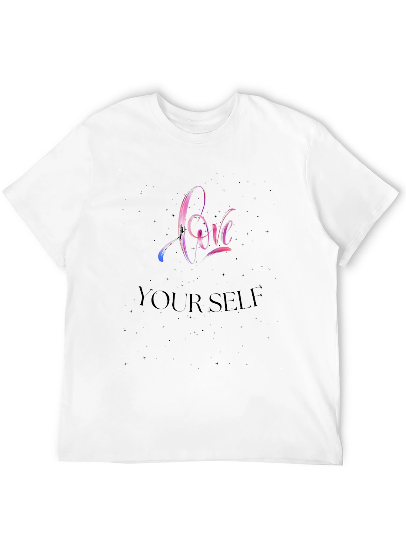 Love Yourself Black Graphic Tee