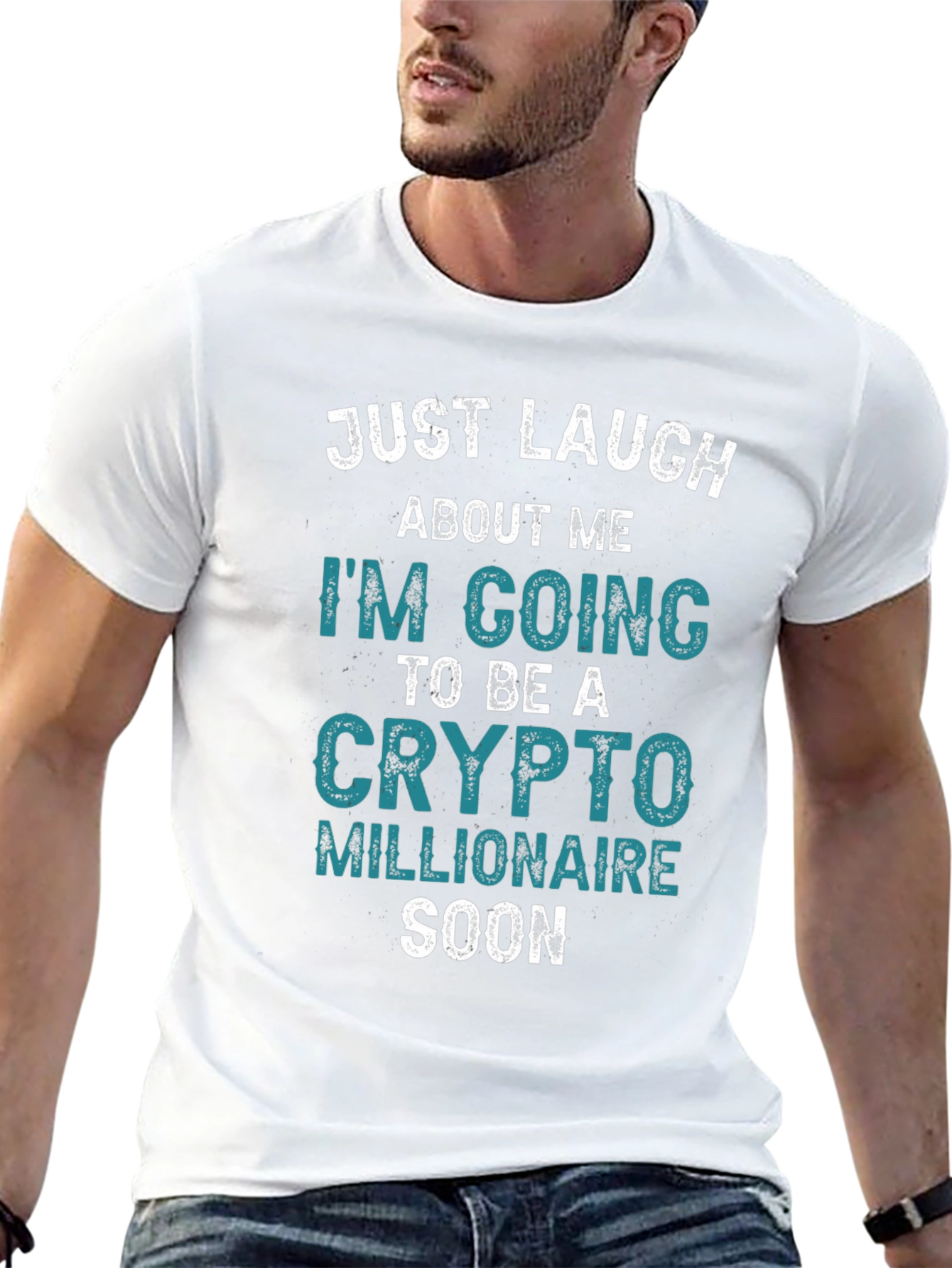 Crypto Millionaire Soon T-Shirt - Funny Cryptocurrency Tee