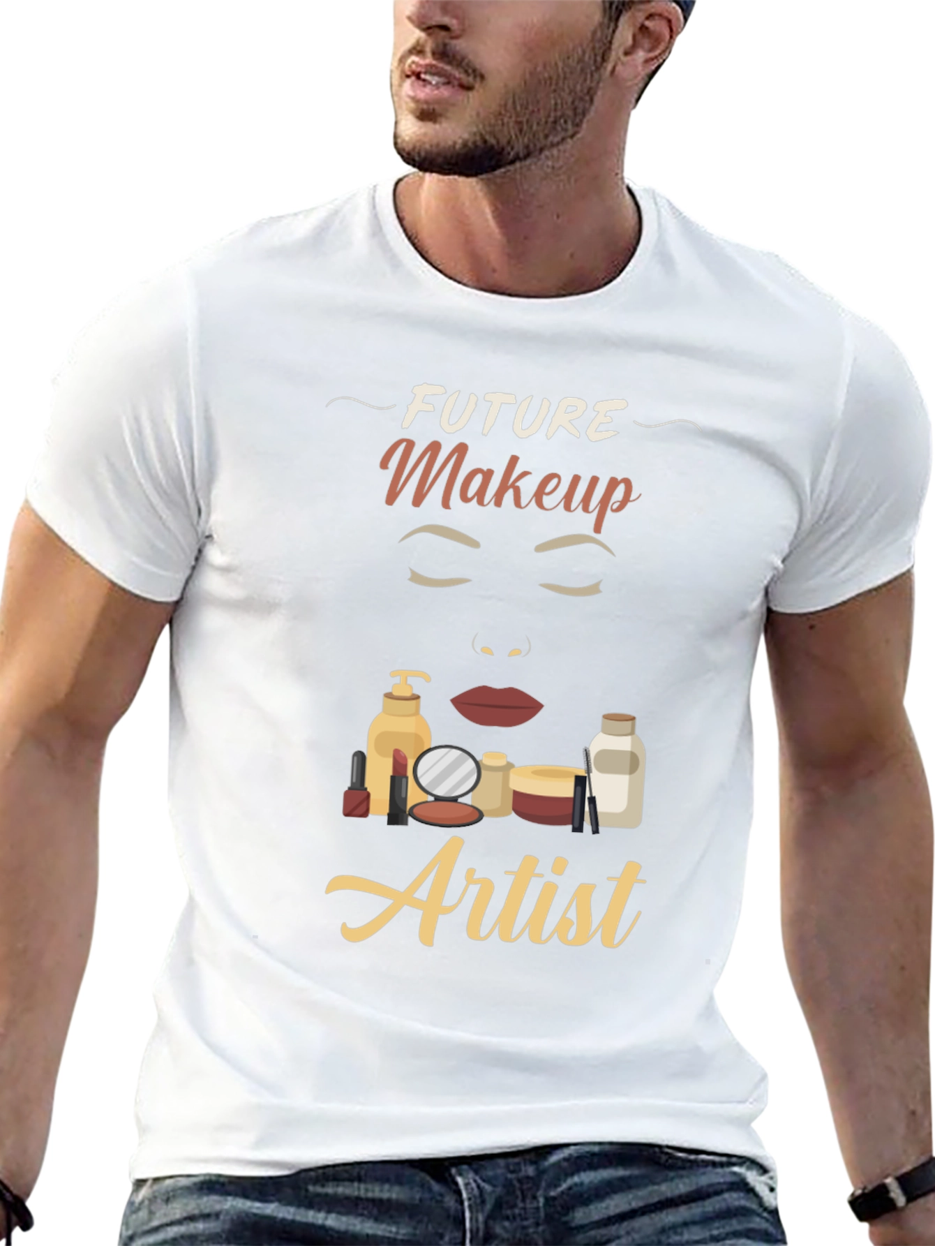Future Makeup Artist Graphic T-Shirt