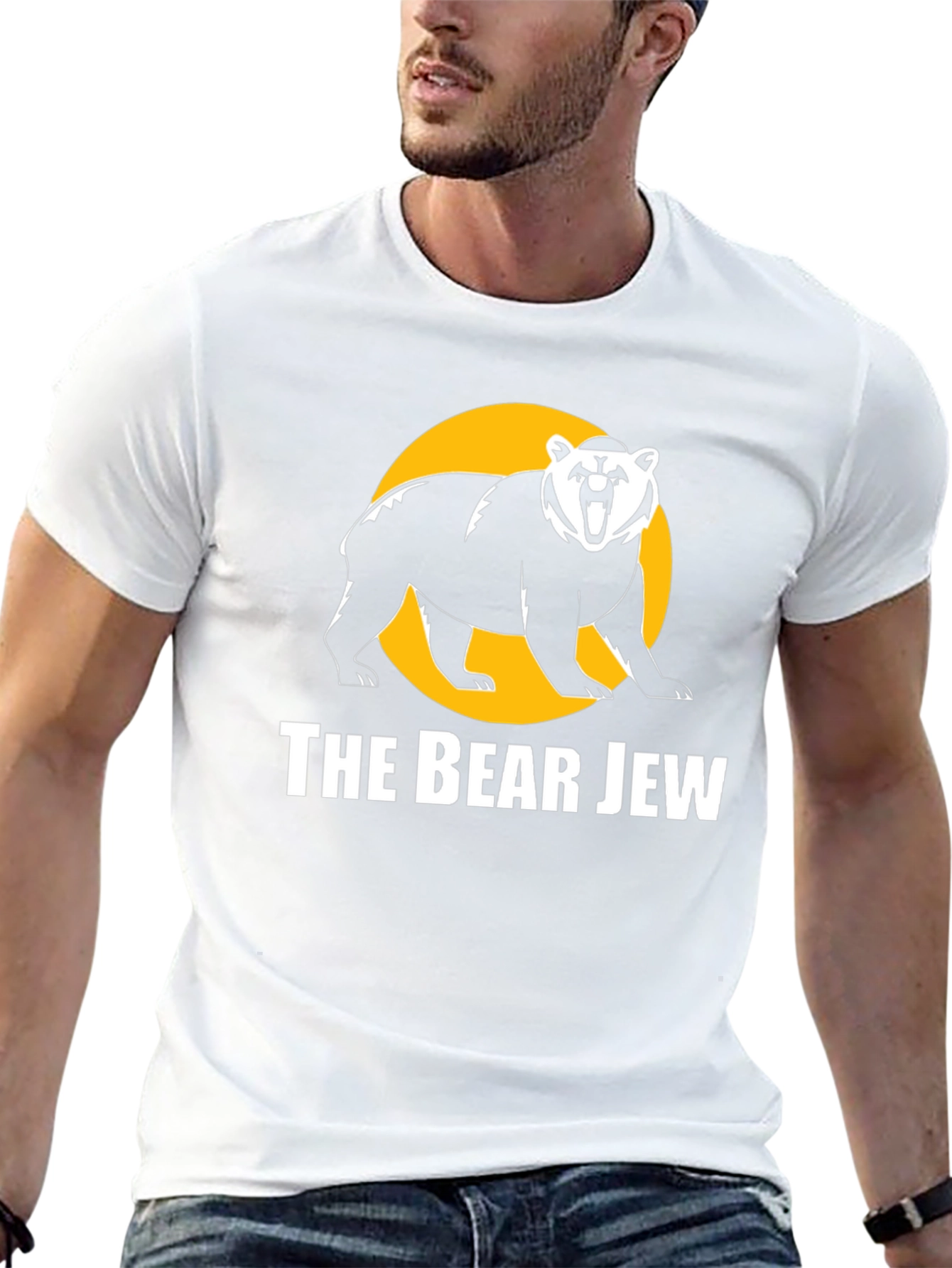 The Bear Jew T-Shirt - Bold Graphic Tee