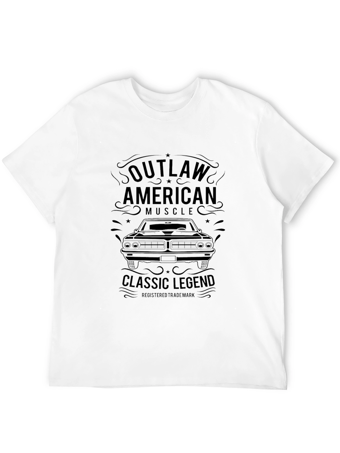 Outlaw American Muscle Car Classic Legend T-Shirt