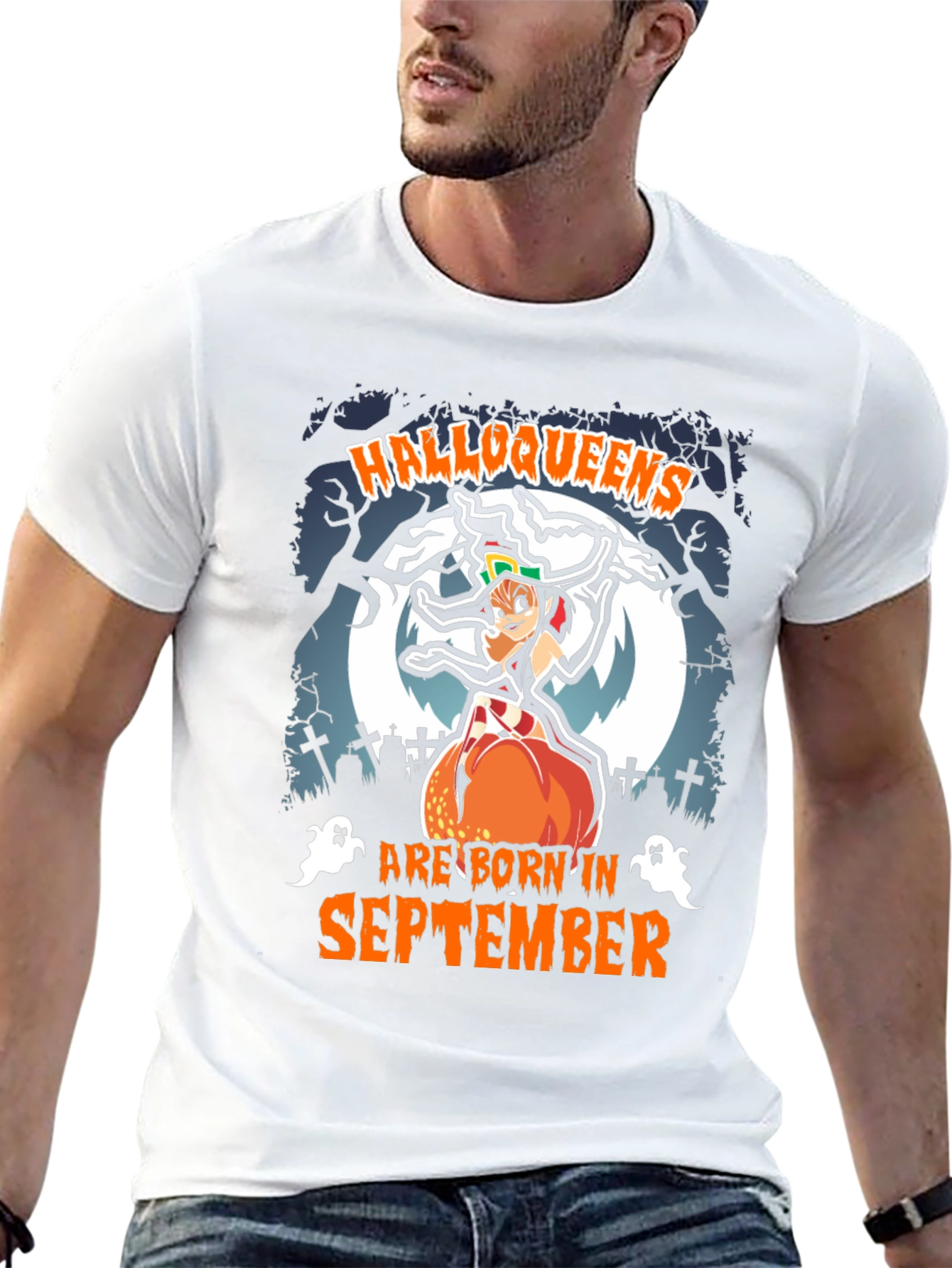 Halloqueens September Birthday T-Shirt