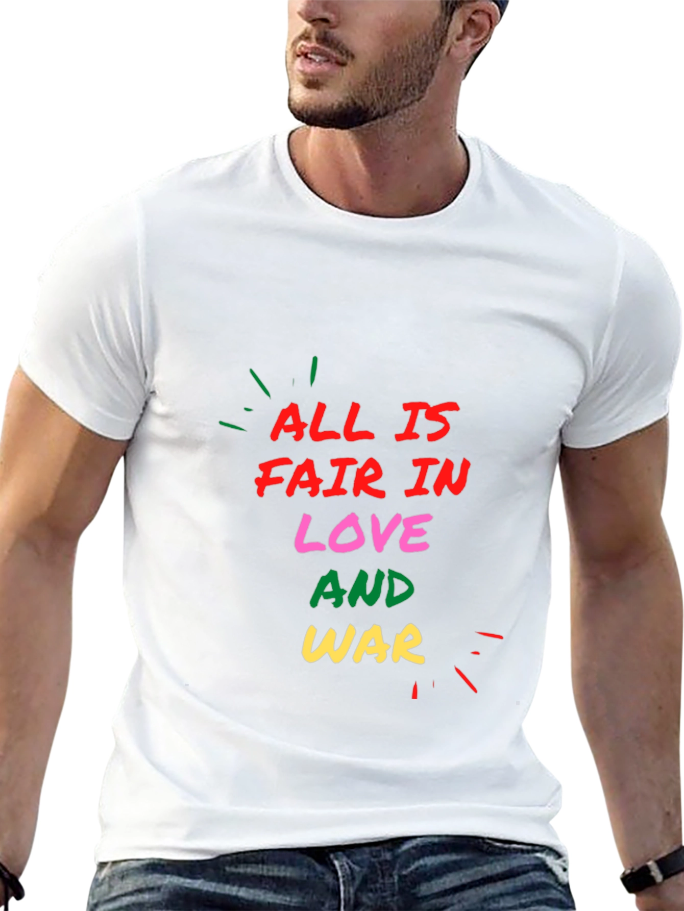 All is Fair in Love and War Graphic Tee