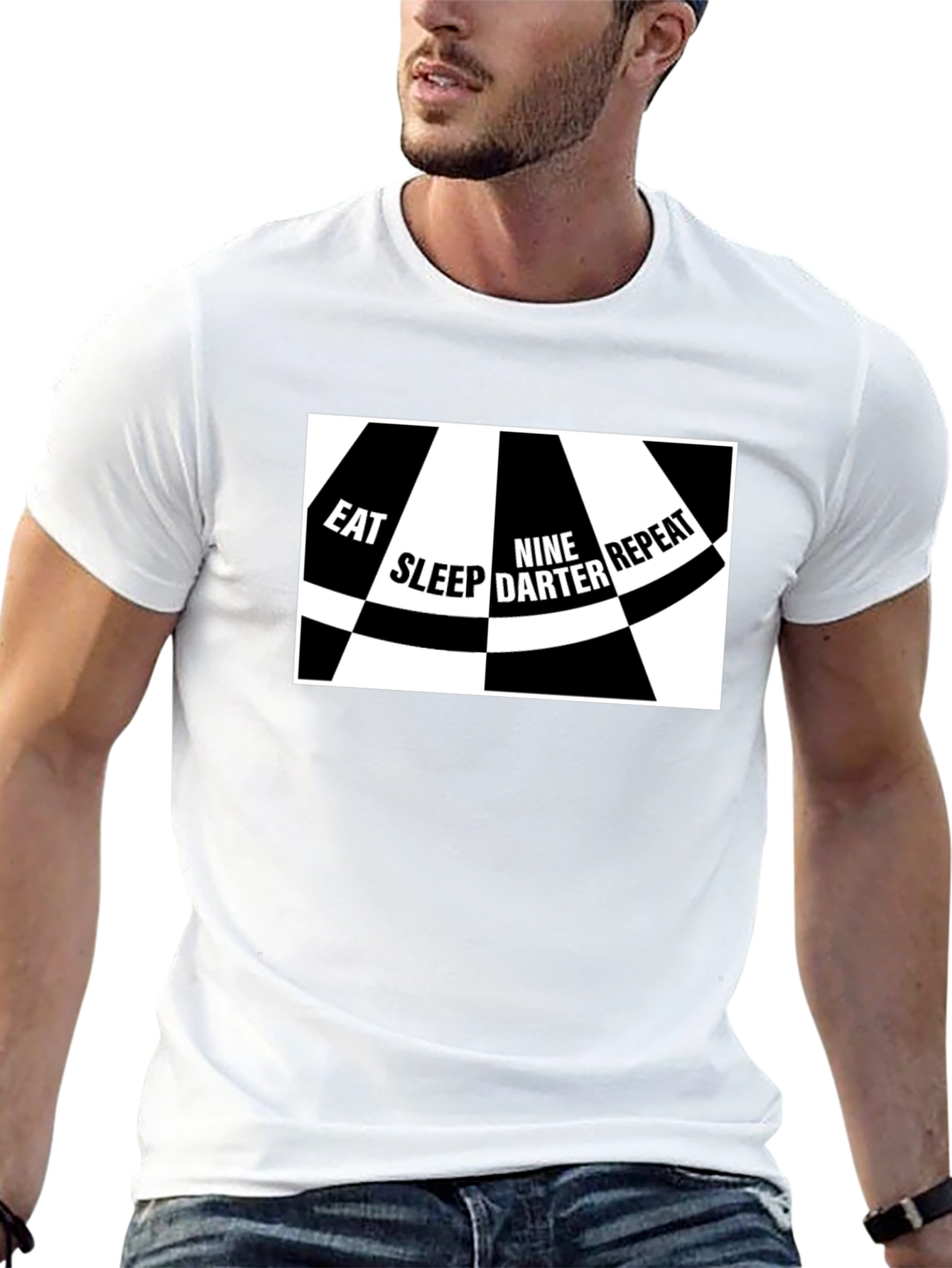 Eat Sleep Nine Darter Repeat T-Shirt