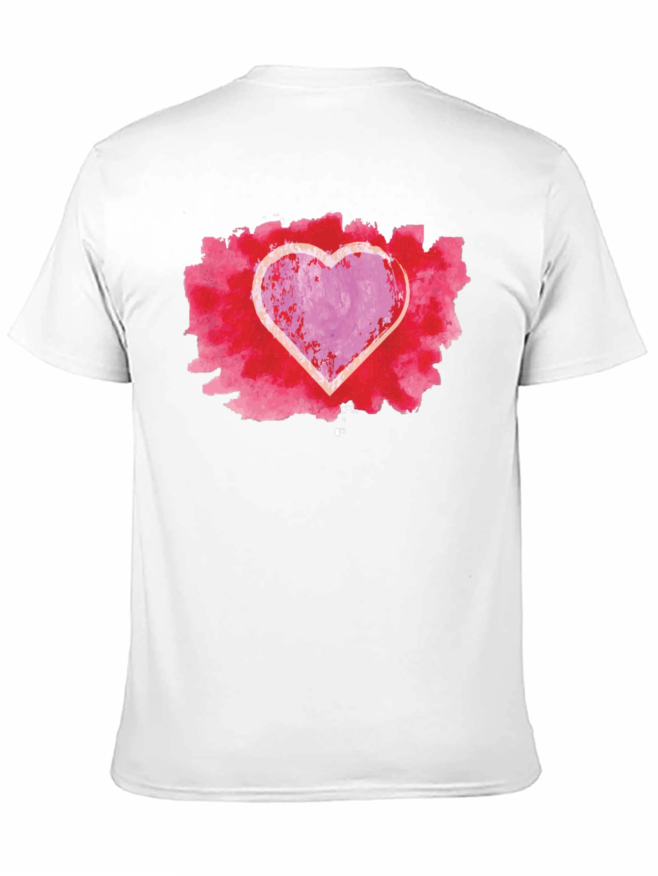 Heart Graphic Black Tee