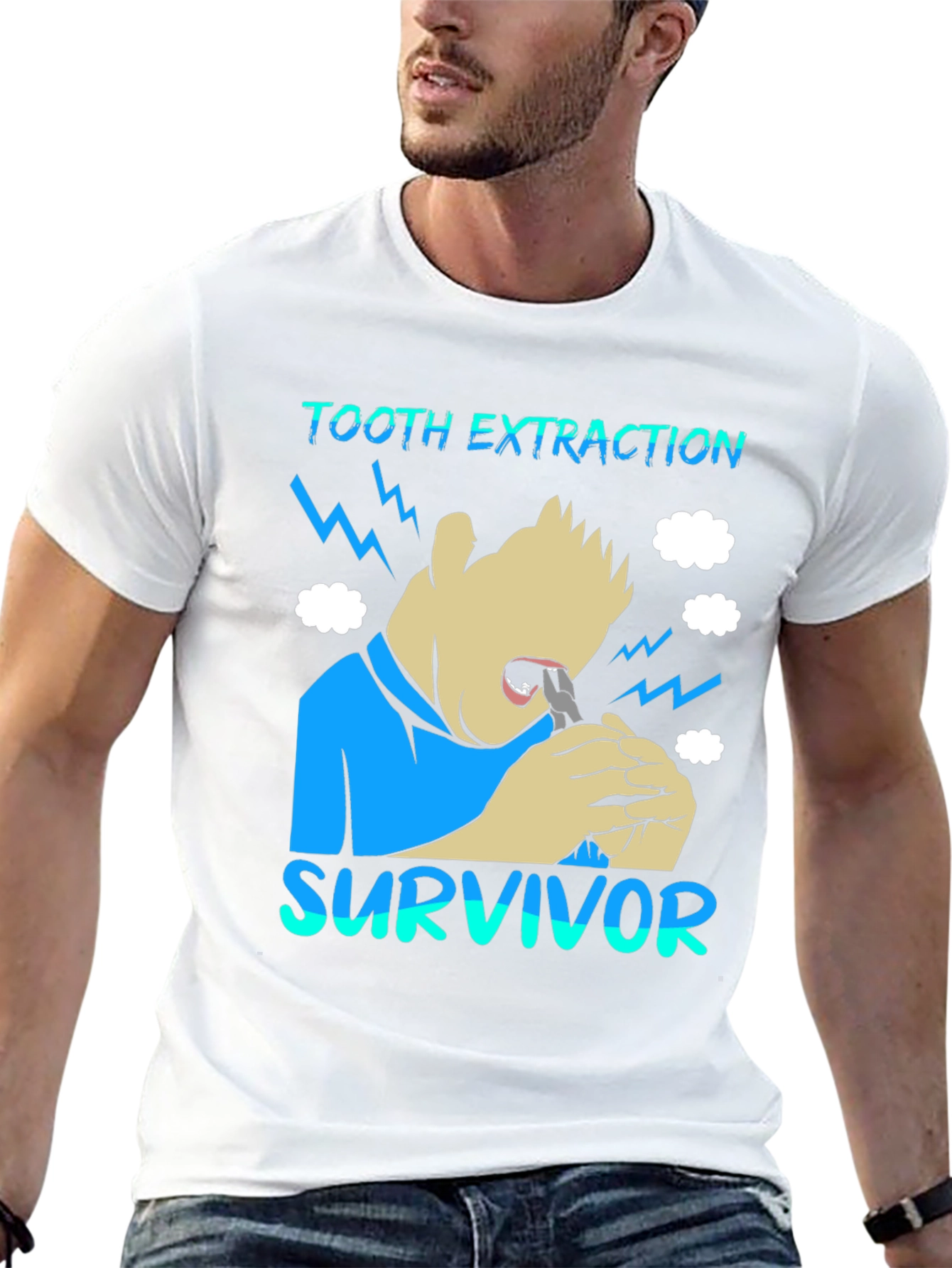 Tooth Extraction Survivor Graphic Tee