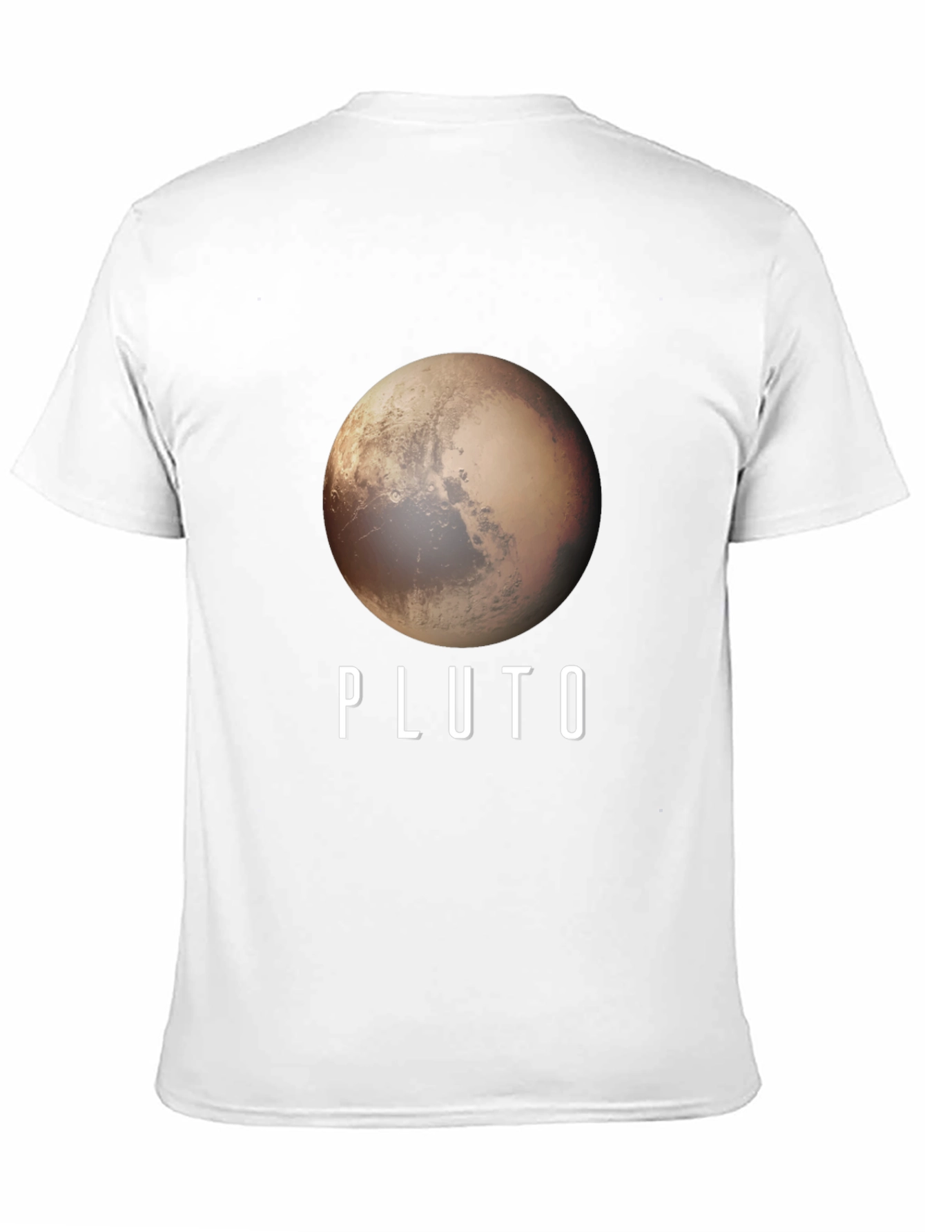 Pluto Planet Graphic T-Shirt - Space Tee