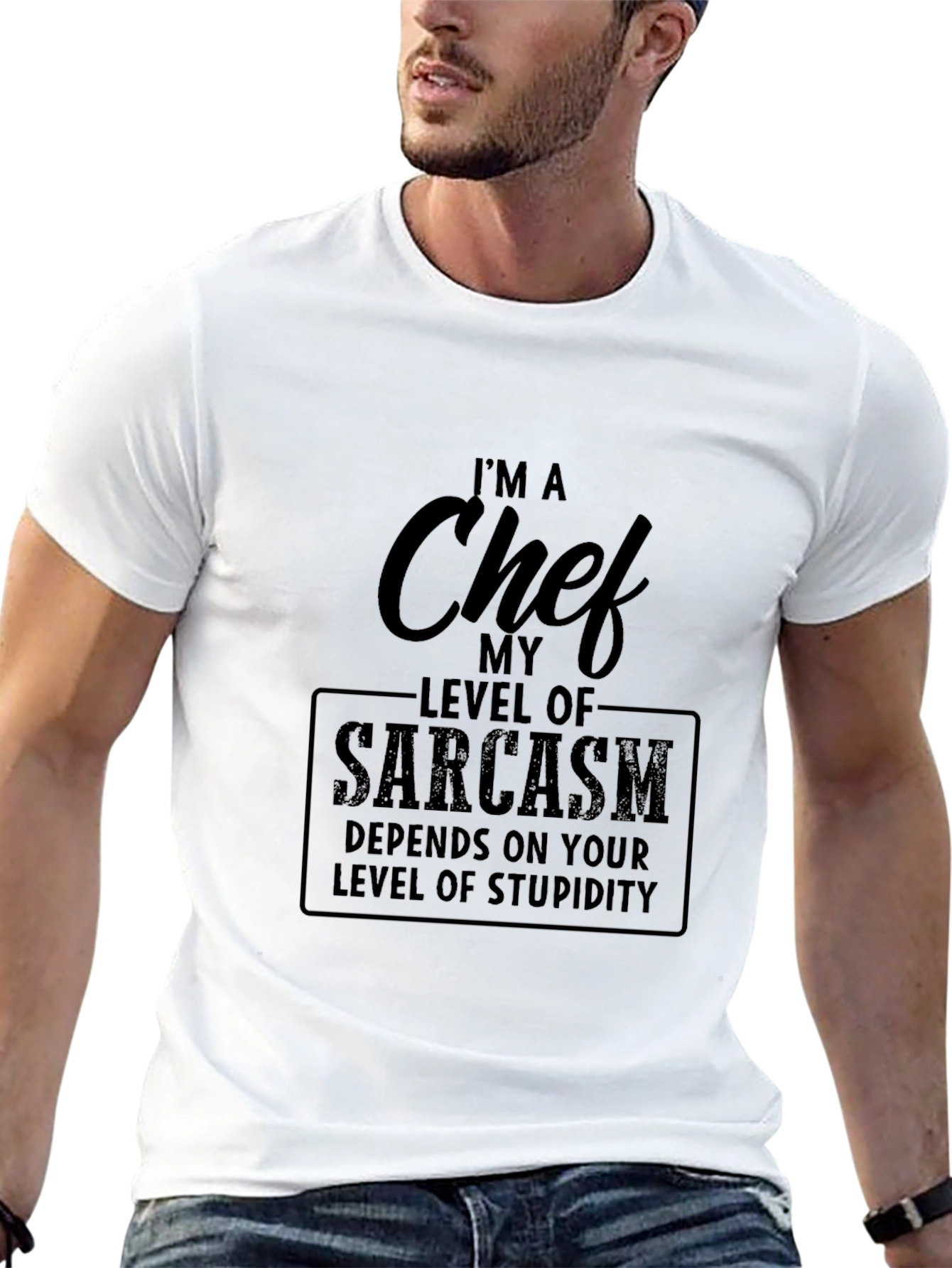 Chef Sarcasm T-Shirt - Funny Cooking Tee