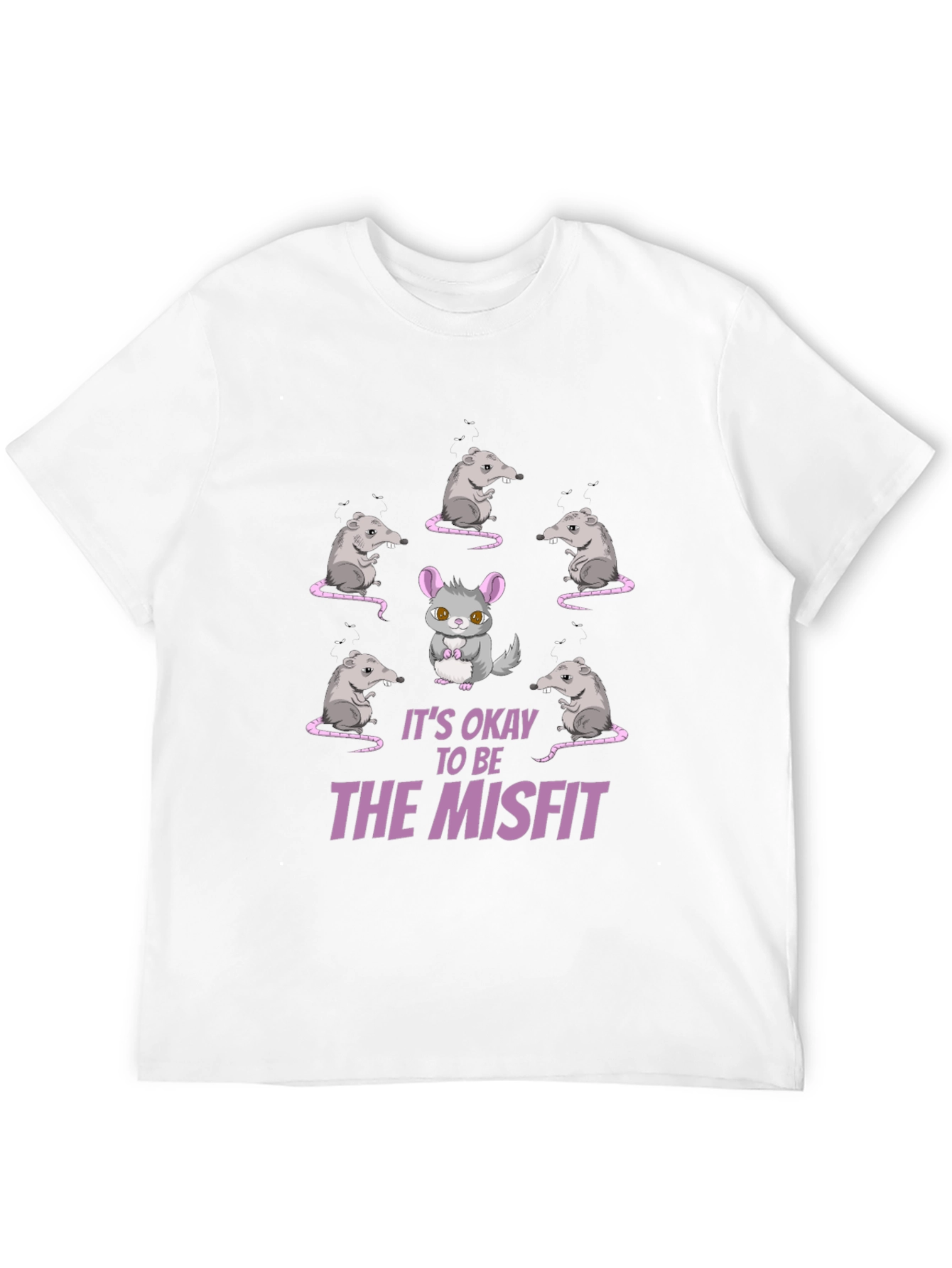 Misfit Chinchilla Graphic T-Shirt