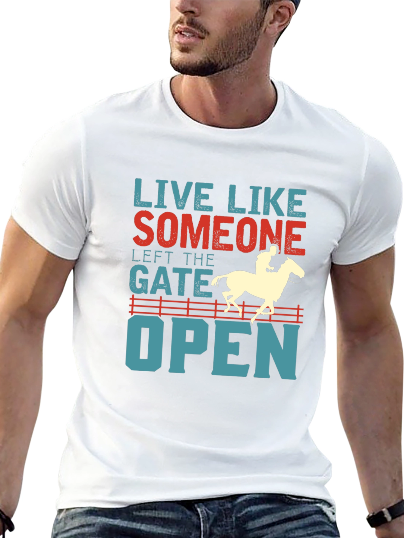 Live Like Someone Left the Gate Open T-Shirt