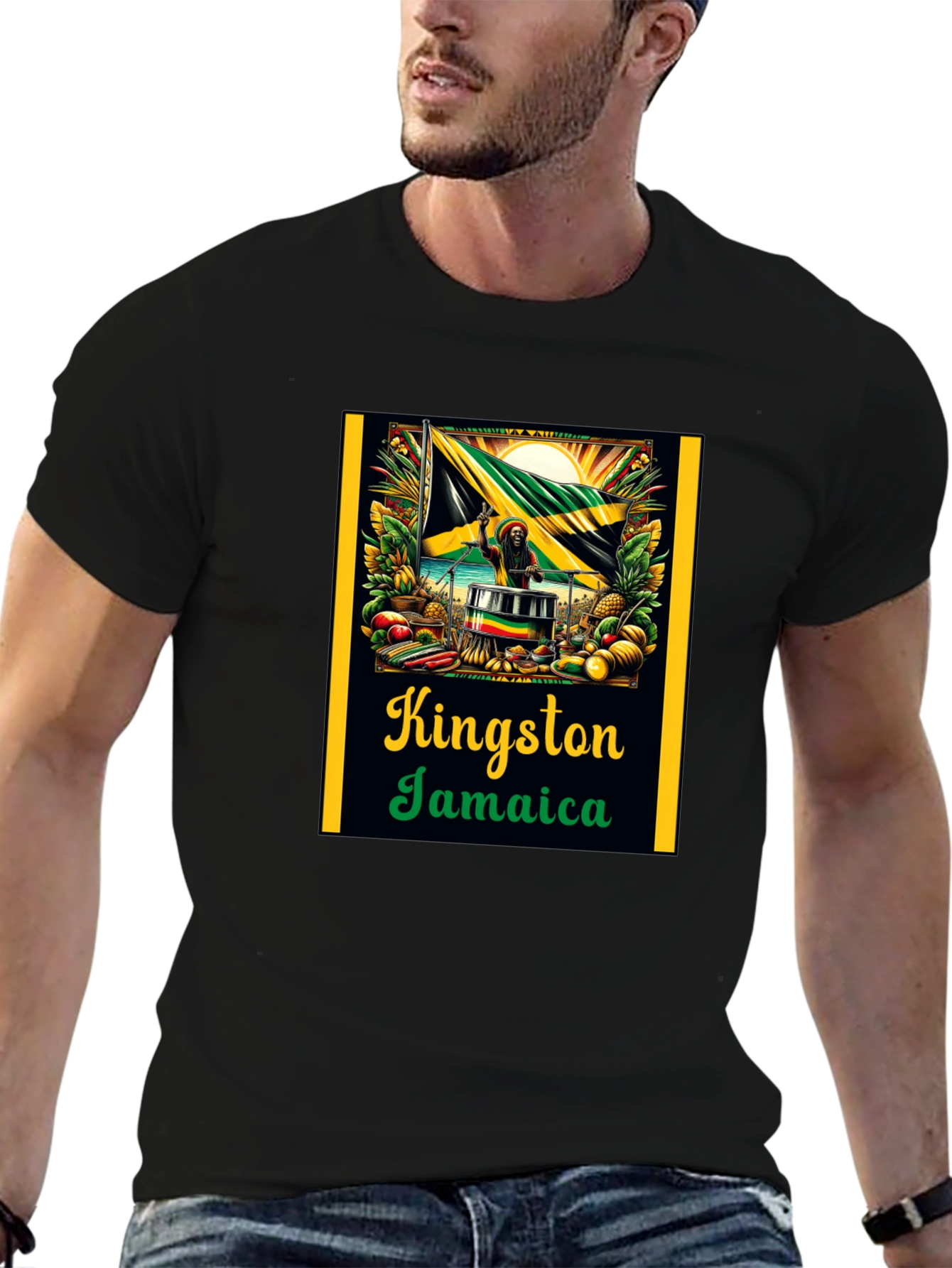 Kingston Jamaica Graphic Tee