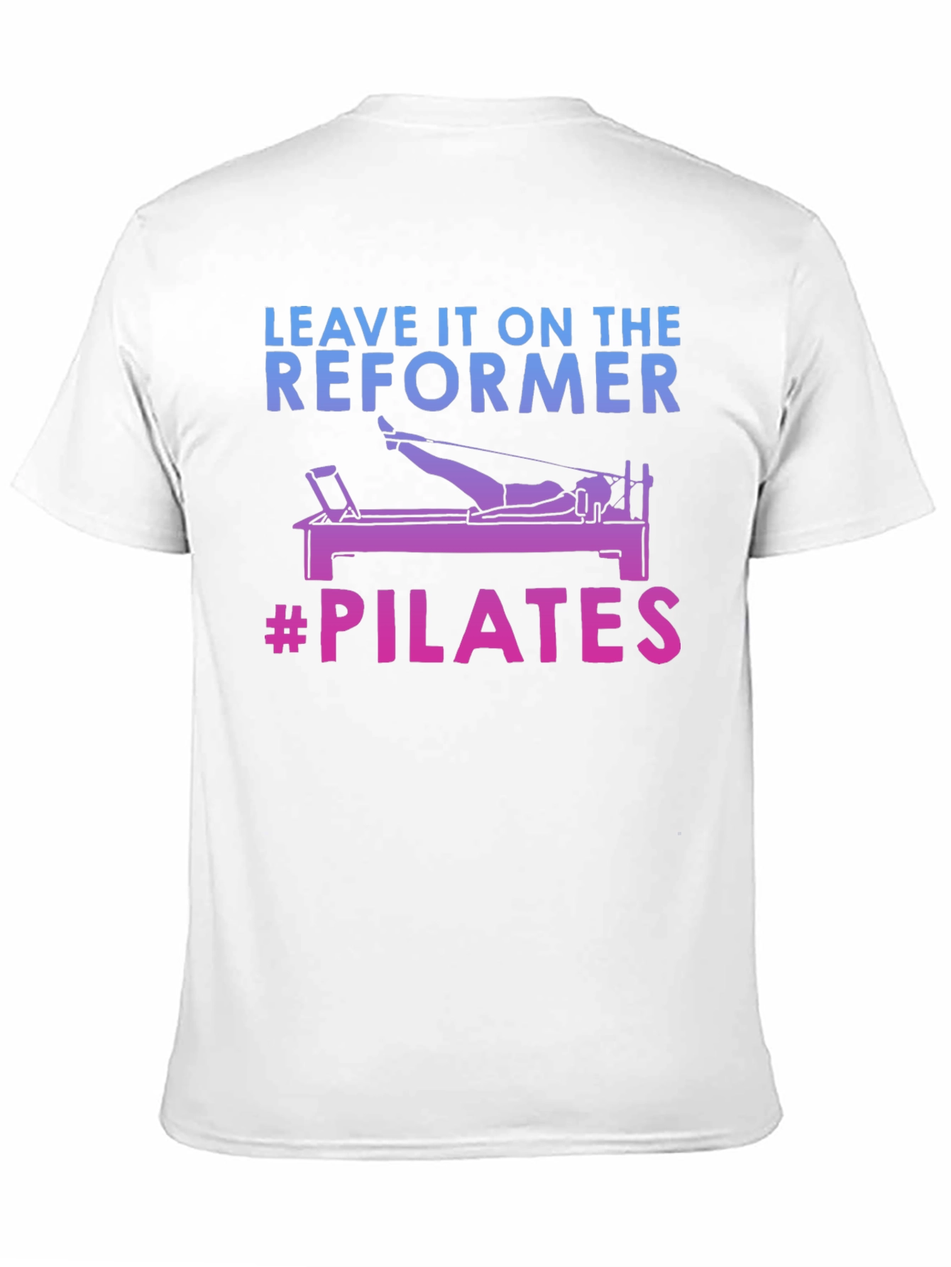 Pilates Reformer T-Shirt - Gym Workout Apparel