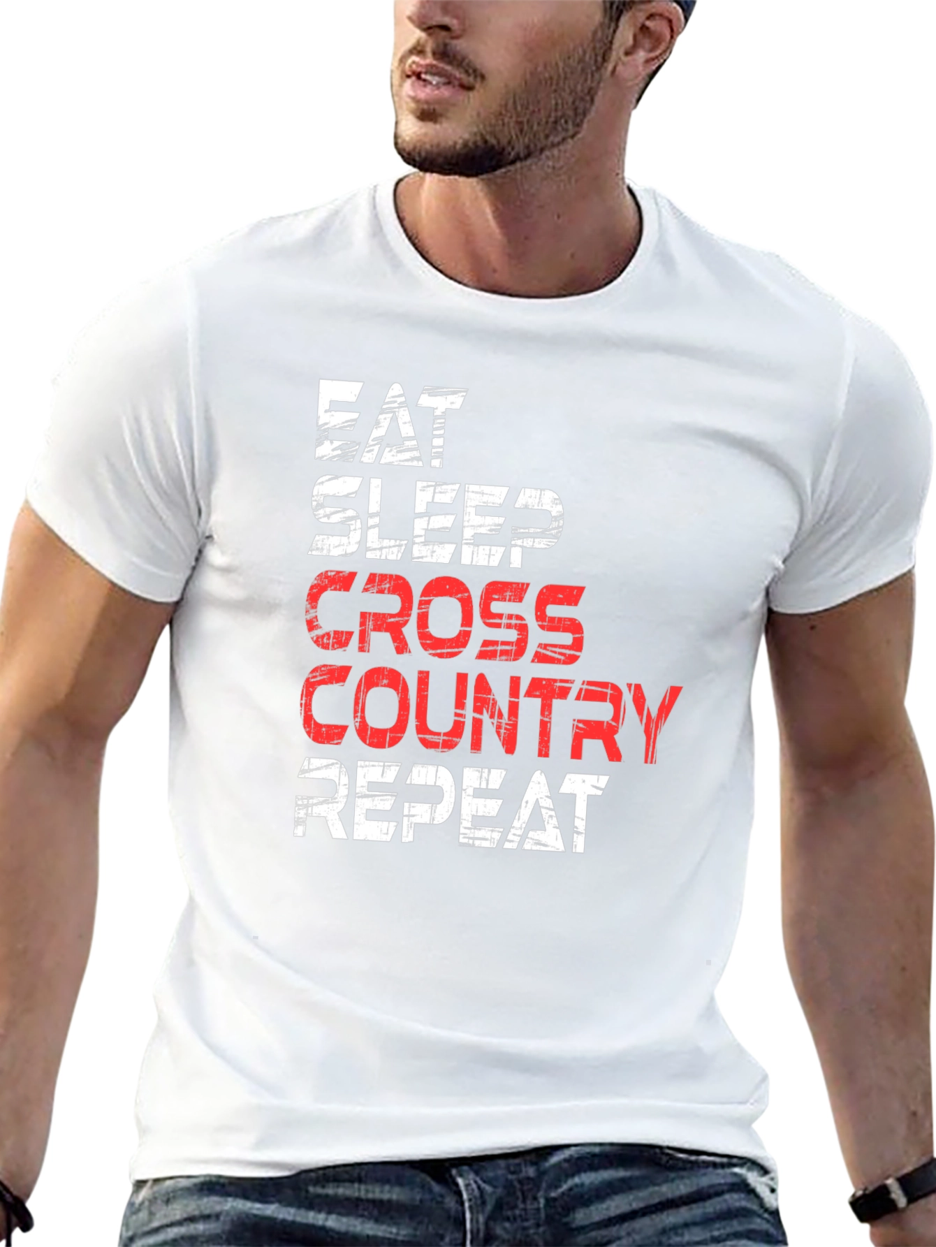 Eat Sleep Cross Country Repeat T-Shirt