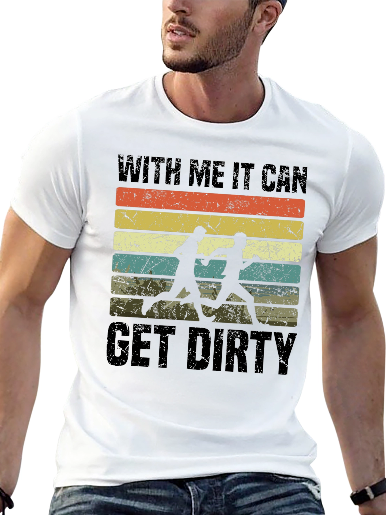 Trail Running Get Dirty Graphic Tee