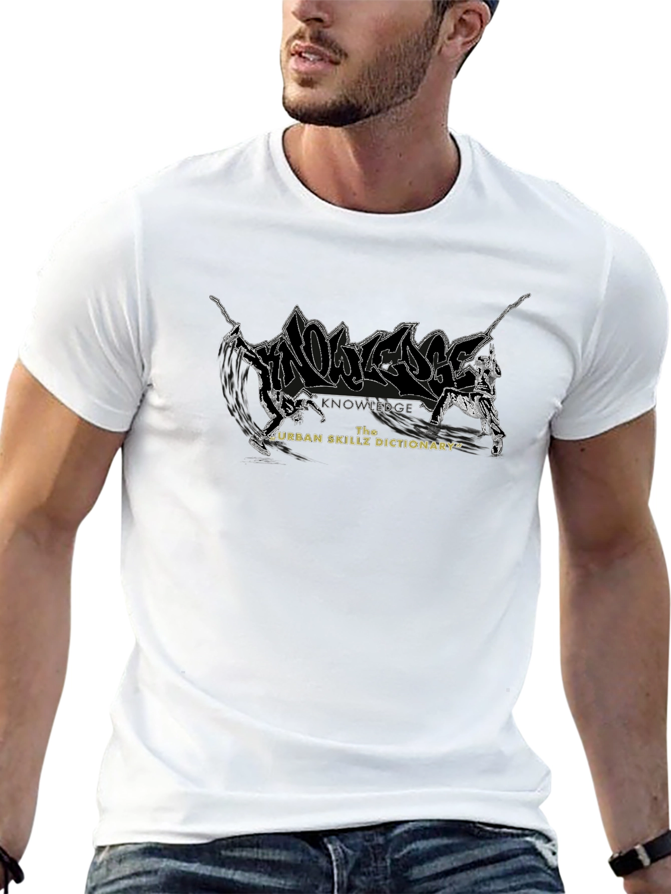 Knowledge Urban Skillz Dictionary Graphic T-Shirt