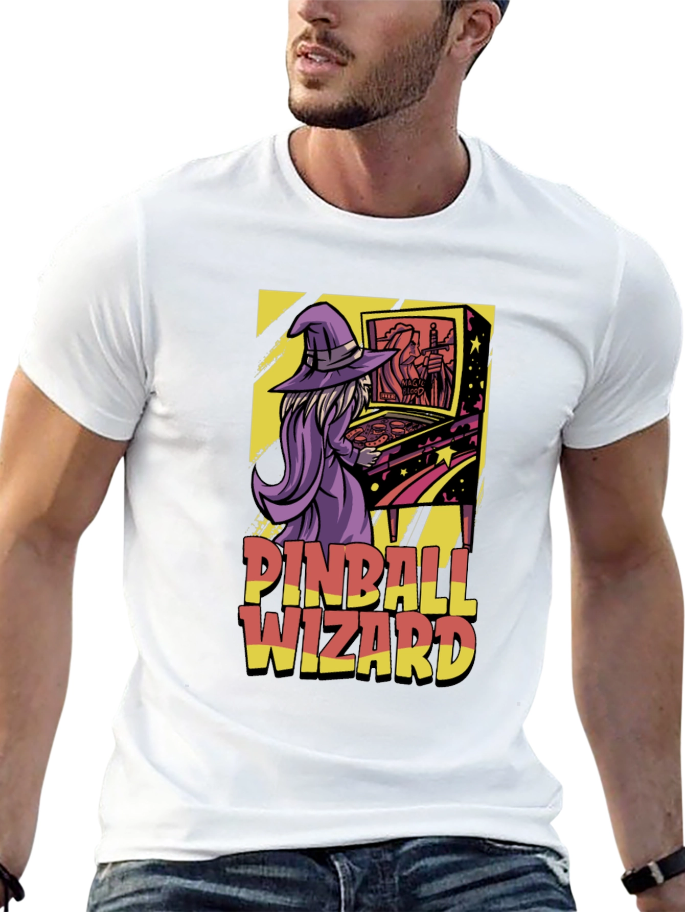 Pinball Wizard Graphic Tee - Unisex Soft Cotton Shirt