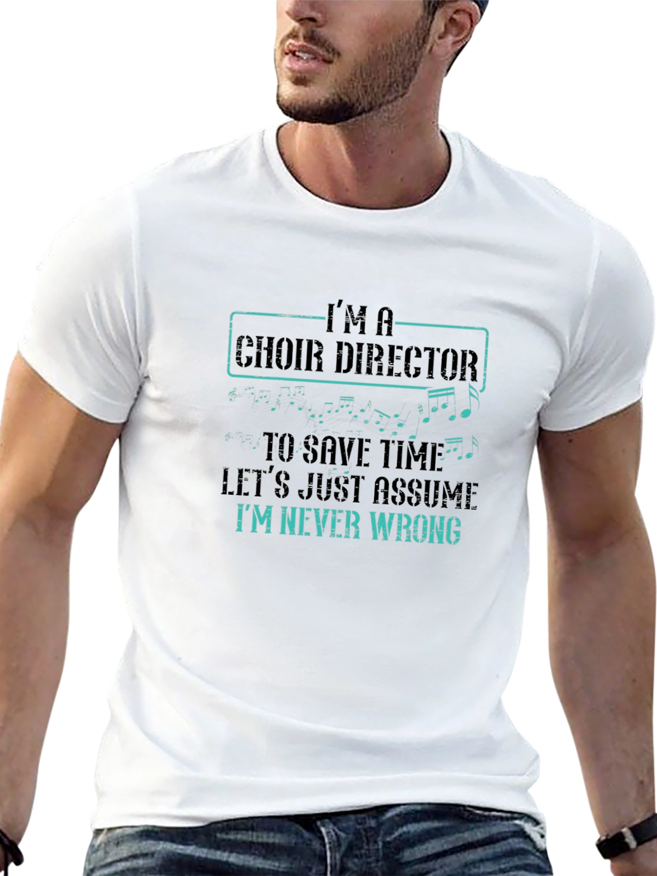 Choir Director Novelty Graphic T-Shirt