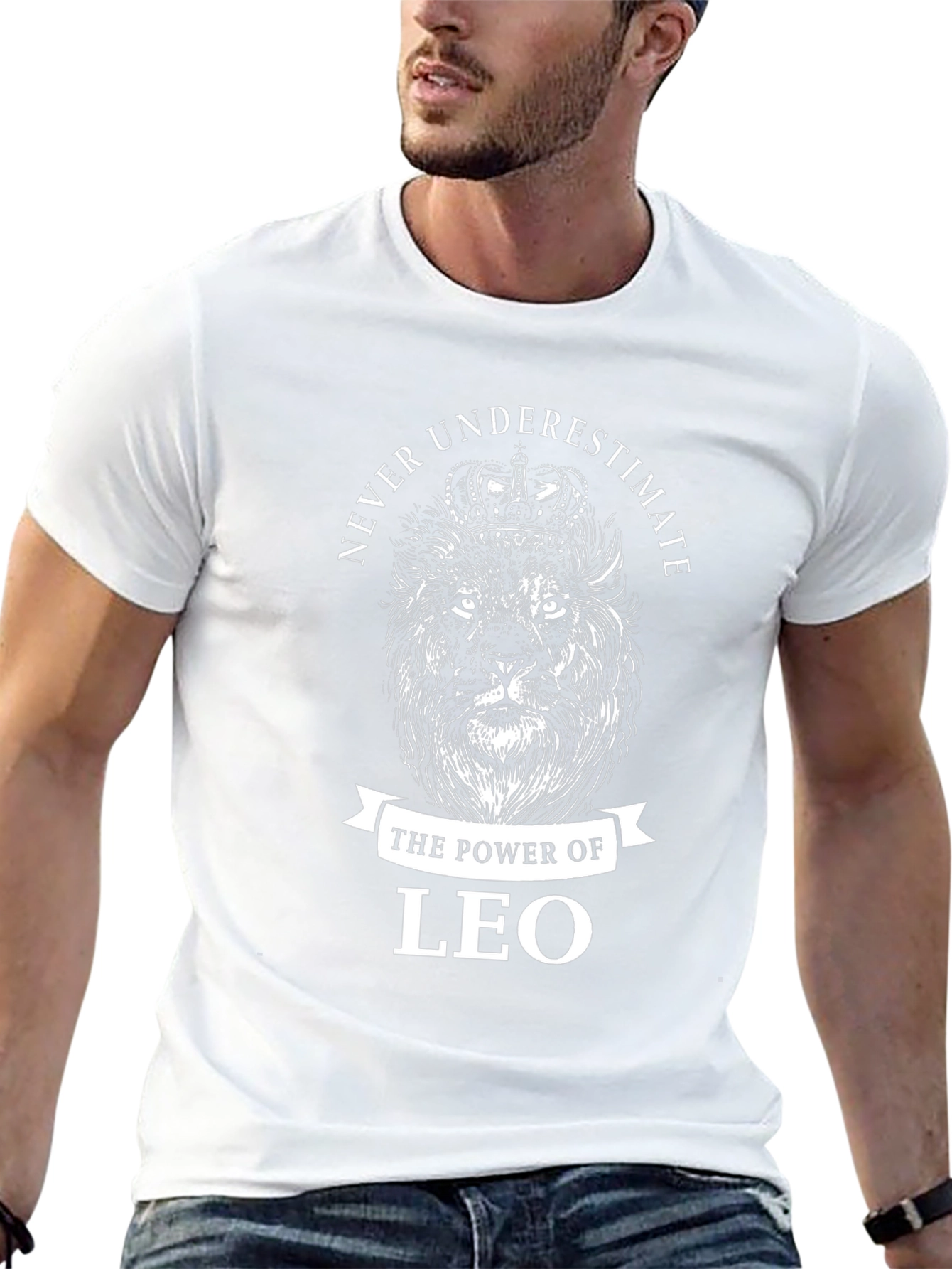 Power of Leo Lion Graphic T-Shirt