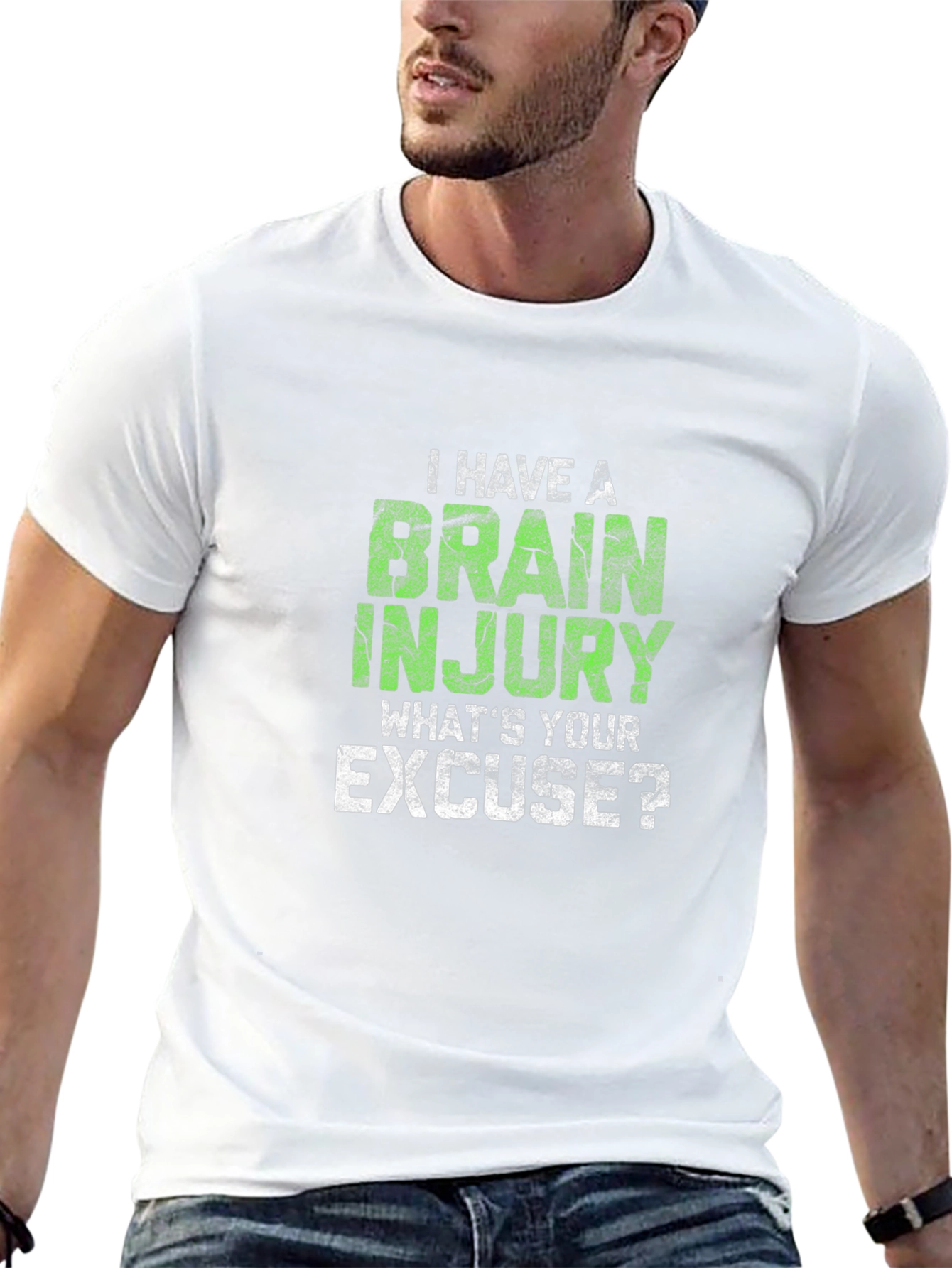 Brain Injury Humor Graphic Tee
