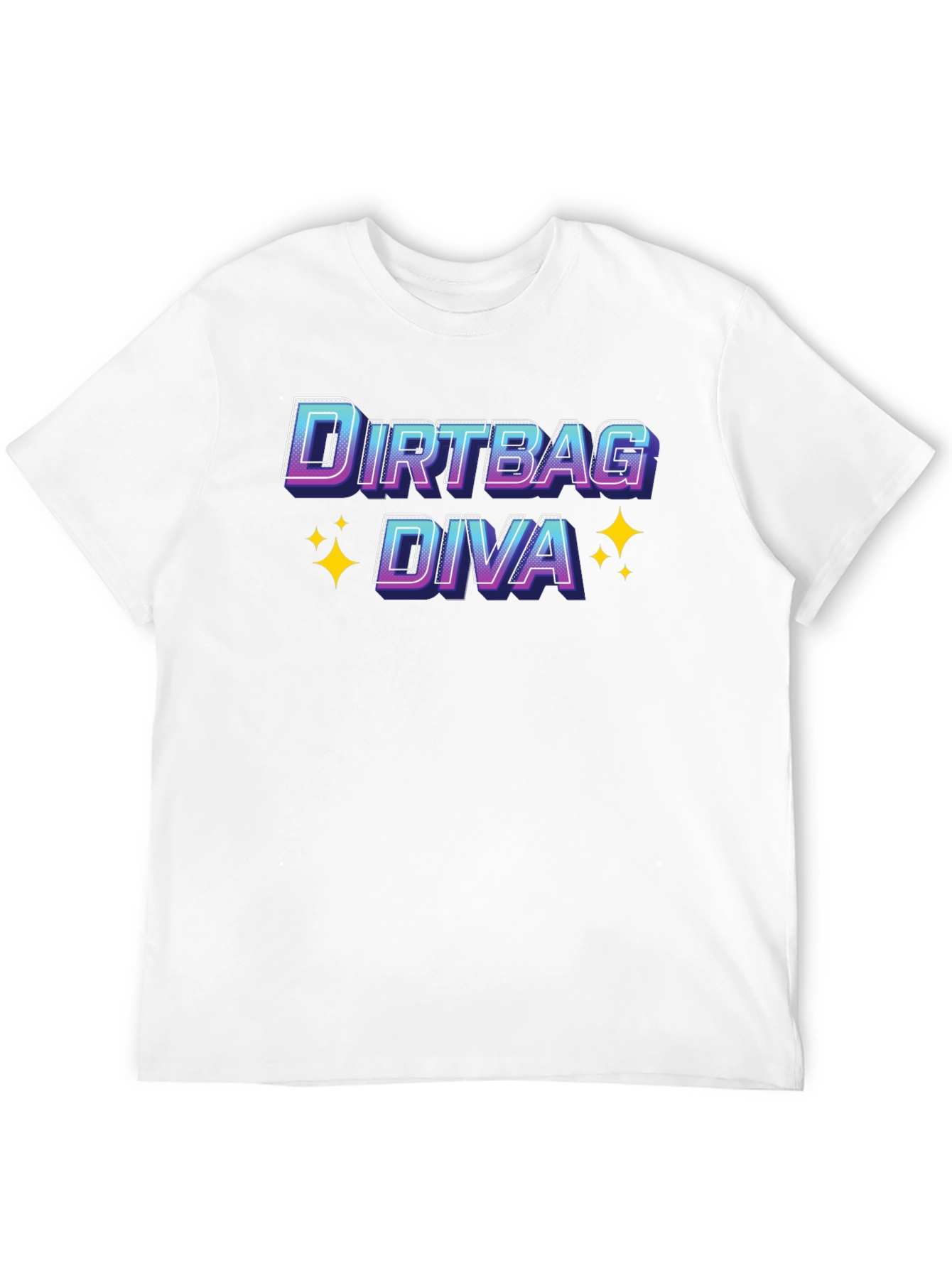 Dirtbag Diva T-Shirt - Novelty Graphic Tee