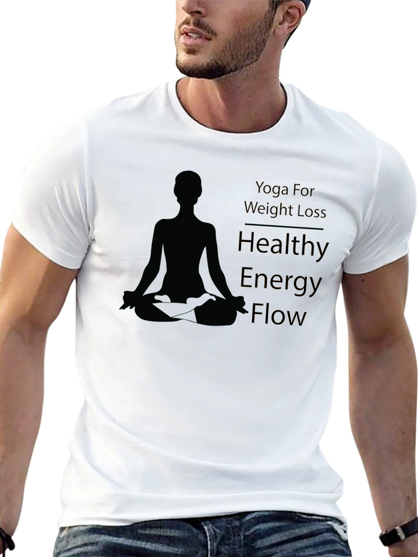 Yoga Weight Loss T-Shirt - Healthy Energy Flow