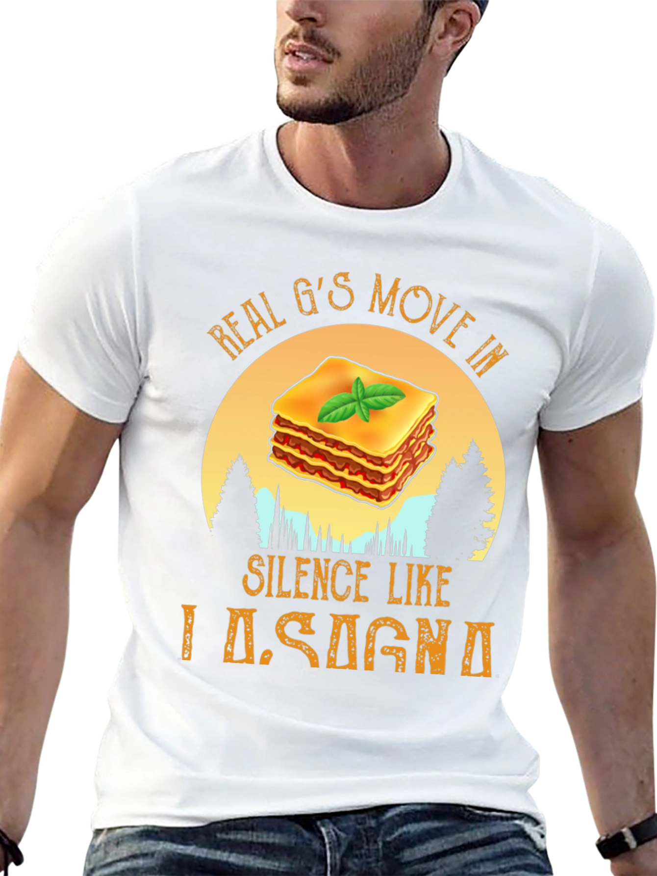 Real Gs Lasagna Black T-Shirt