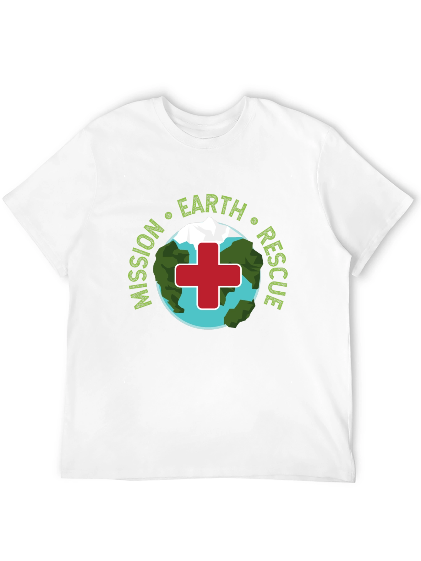 Mission Earth Rescue T-Shirt: Eco-Friendly Design