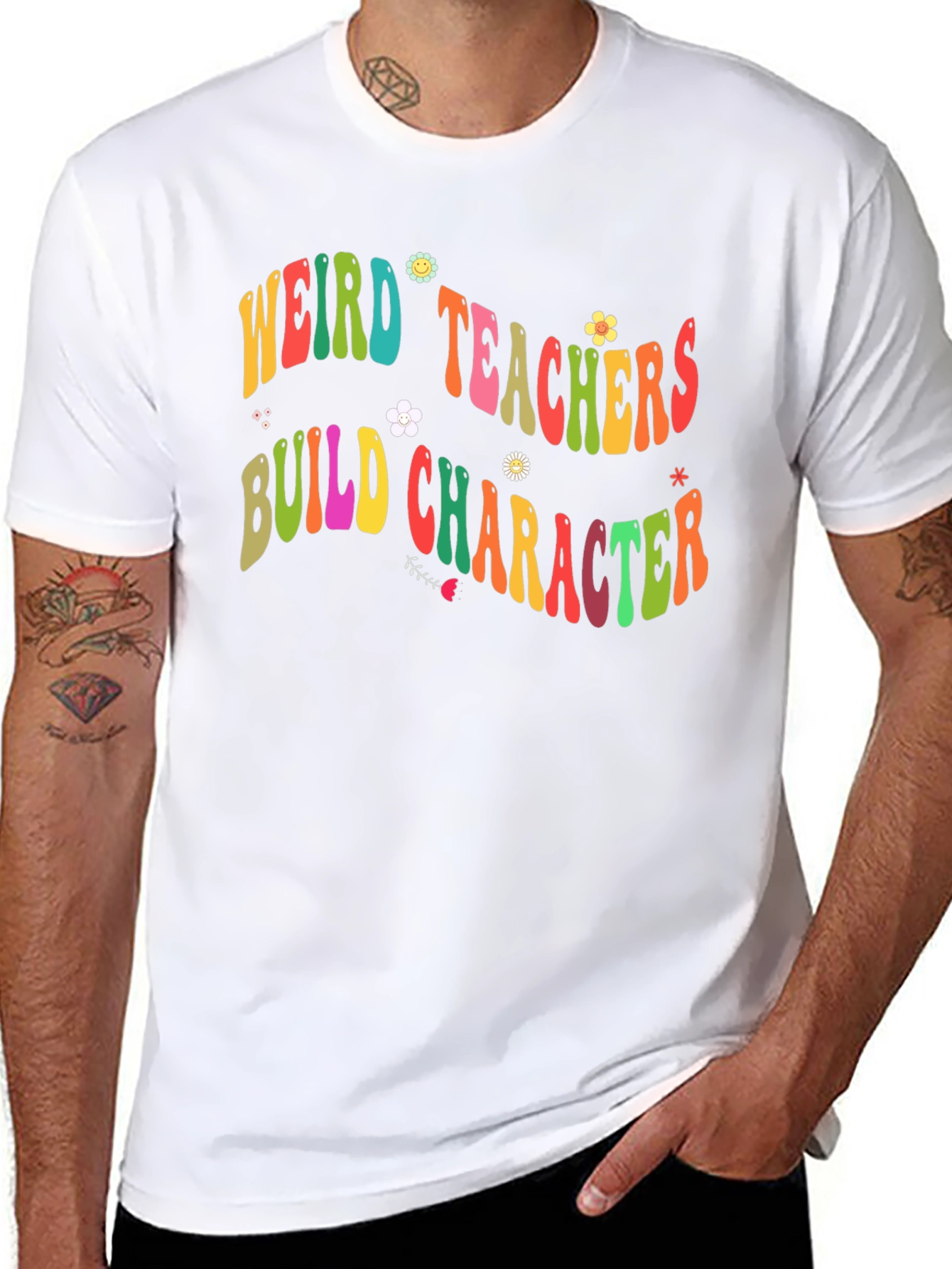 Weird Teachers Build Character T-Shirt