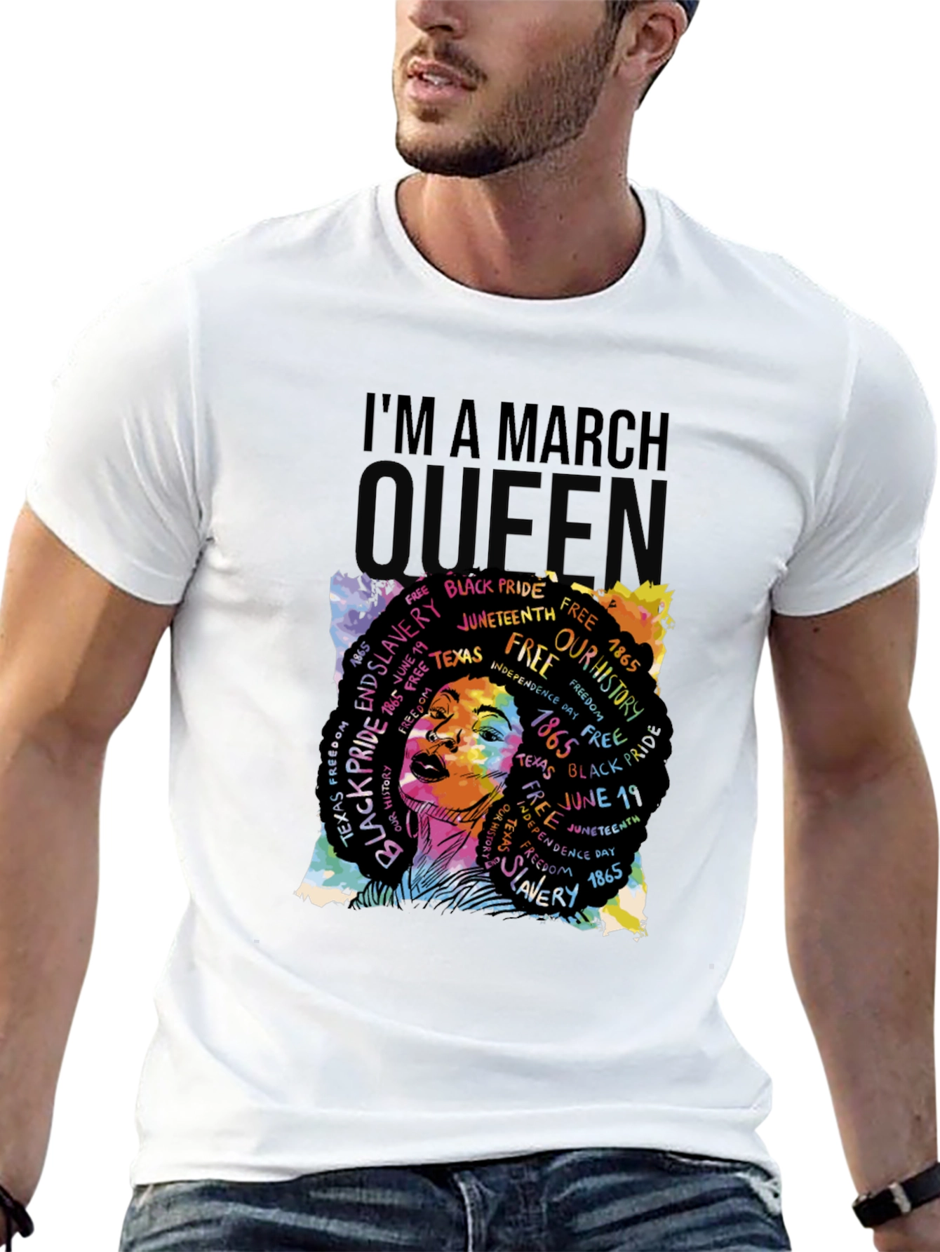 March Queen Black Pride Graphic Tee