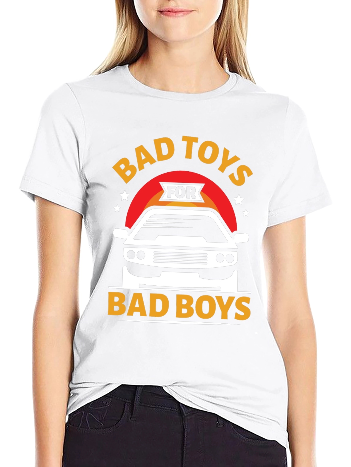 Bad Toys for Bad Boys T-Shirt: Car Design