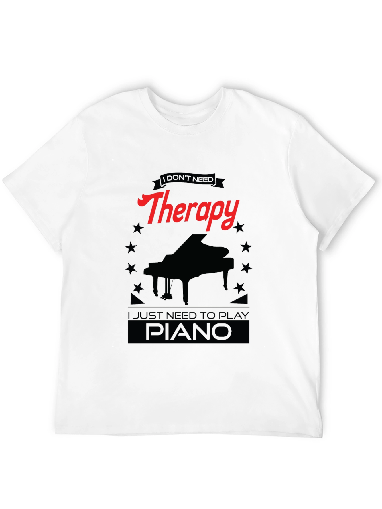 Therapy Piano Player T-Shirt