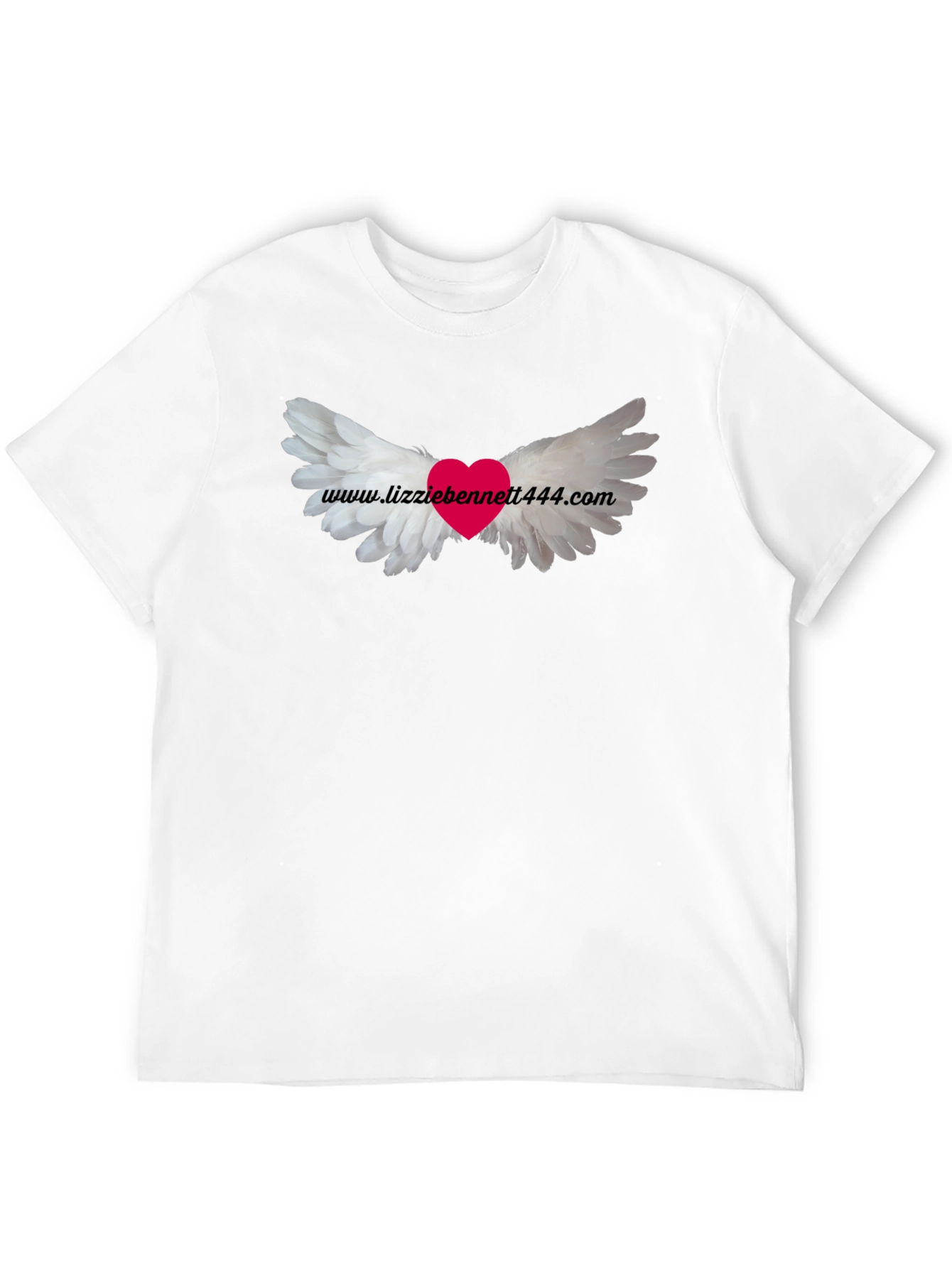 Winged Heart Tee - Black Graphic T-Shirt