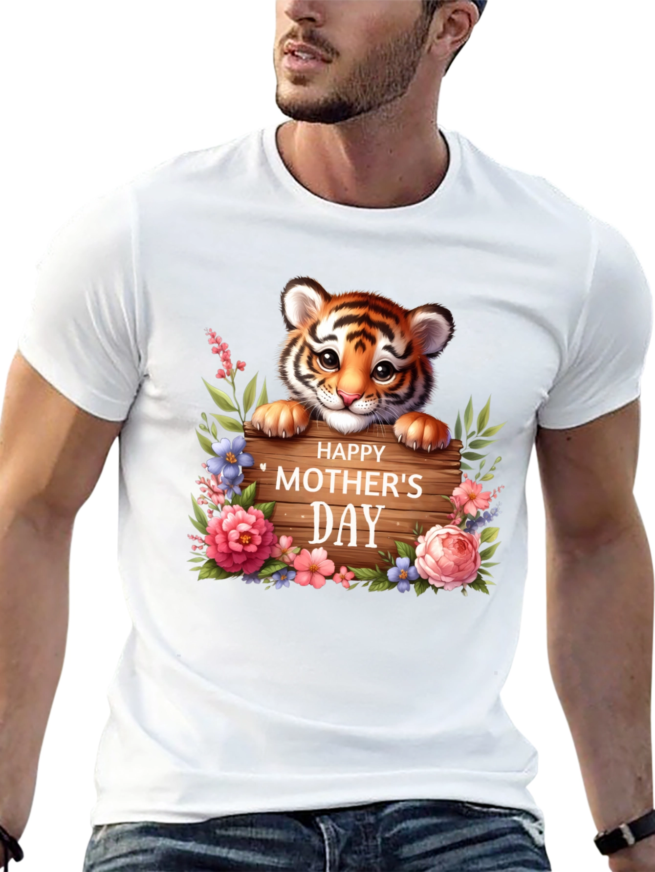 Tiger Cub Mothers Day T-Shirt