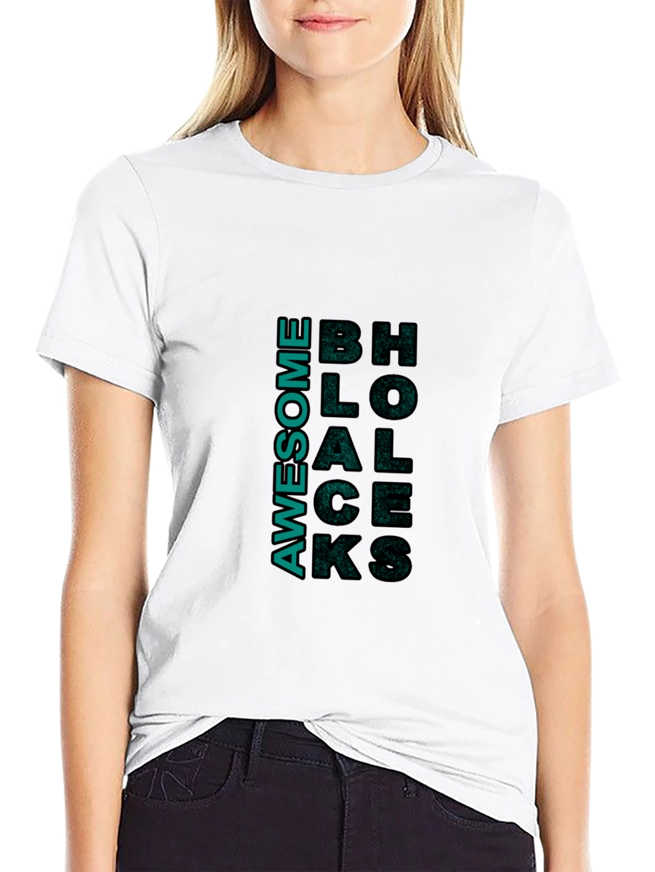 Awesome Blocks Graphic Tee - Trendy Style