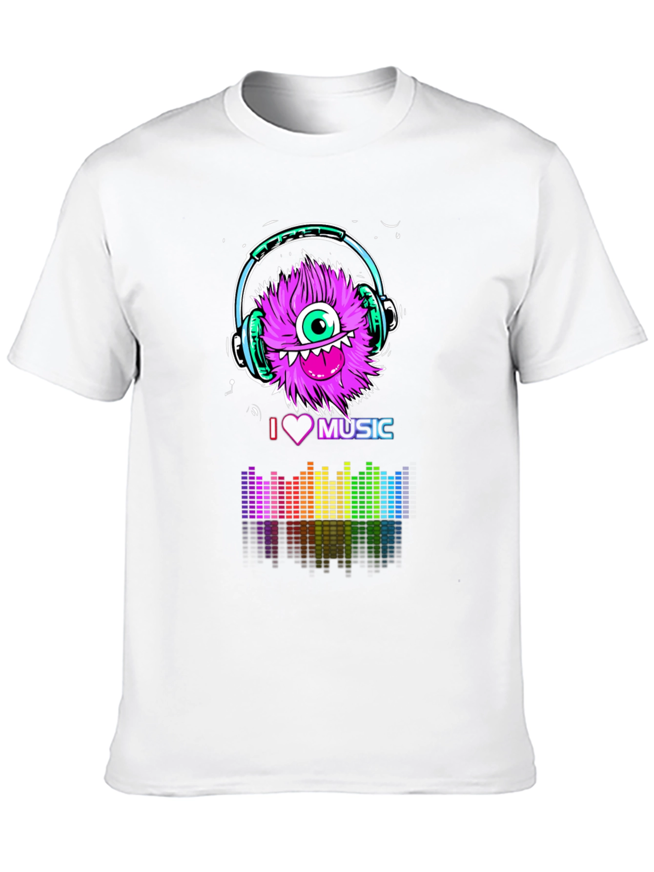 Funky Music Lovers Graphic T-Shirt
