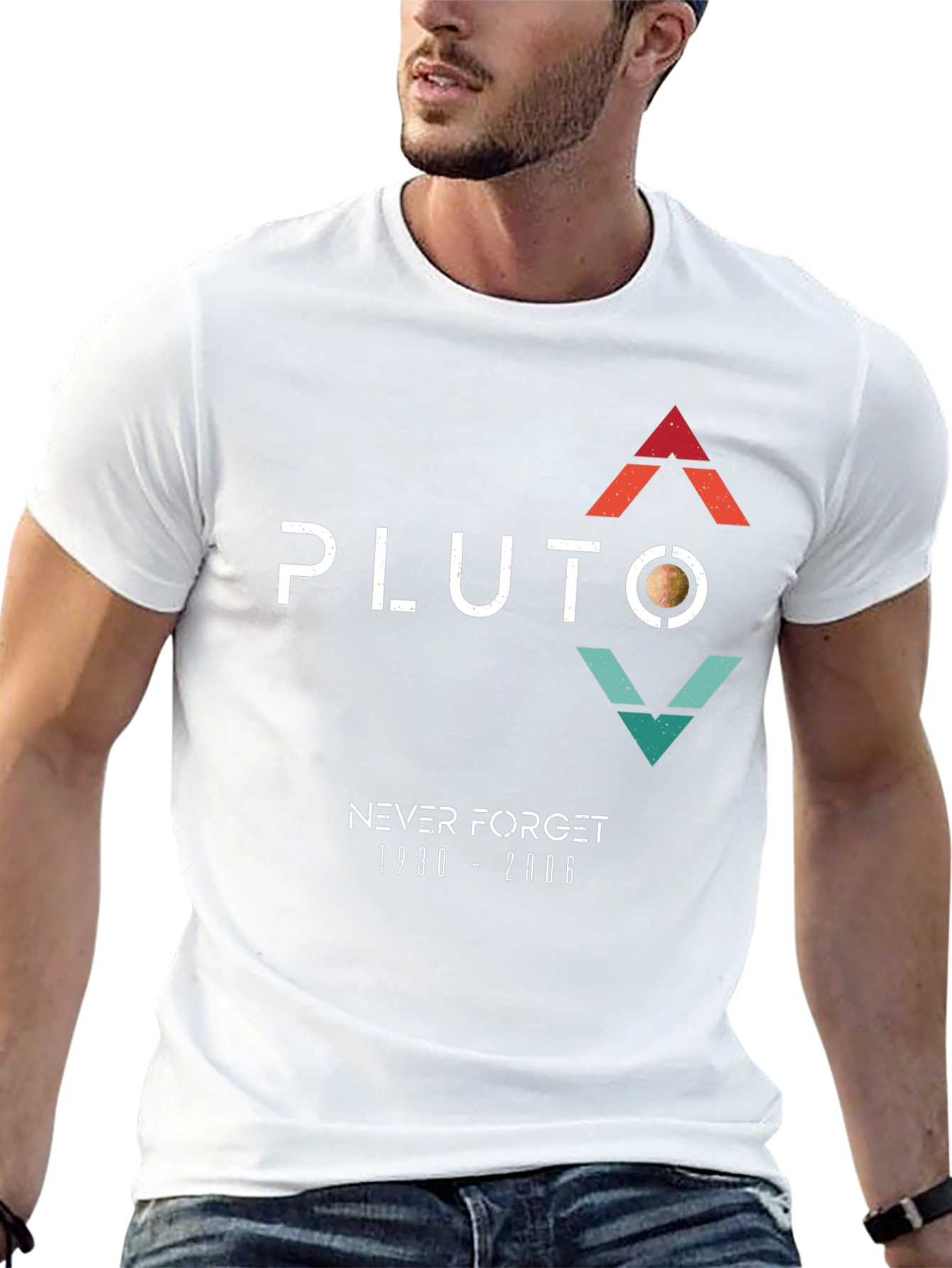 Pluto Never Forget T-Shirt - Unisex
