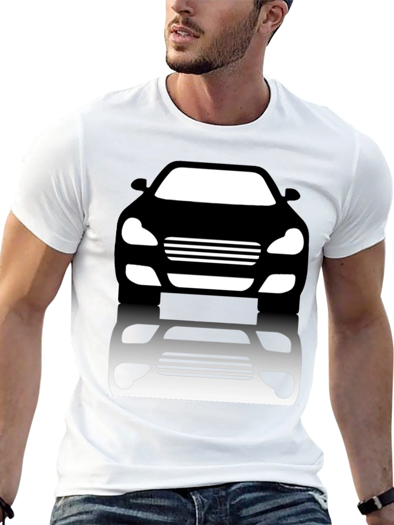 Car Silhouette T-Shirt - Automotive Enthusiast Tee