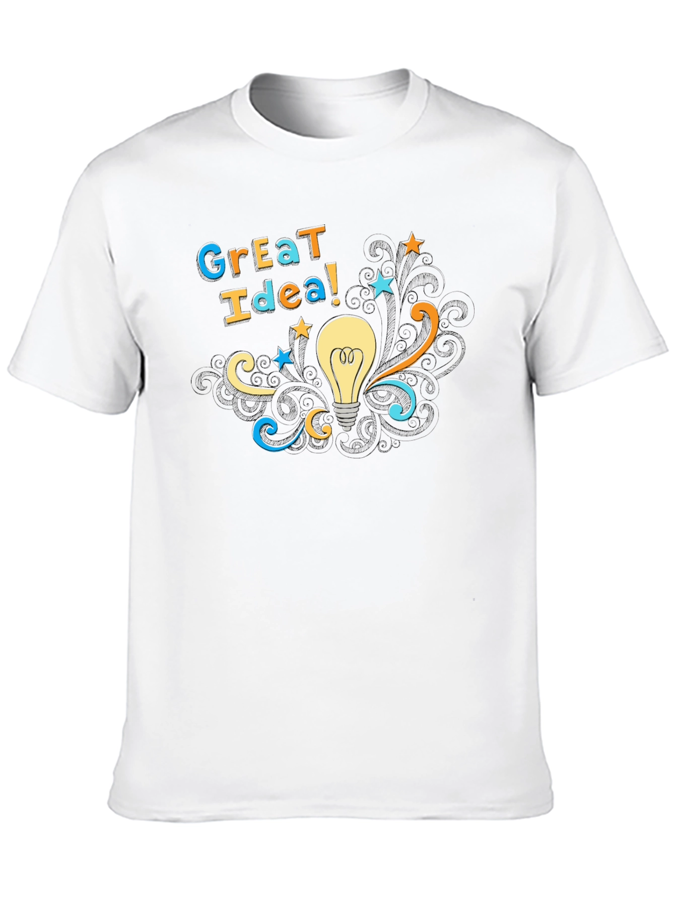 Great Idea! Black Graphic Tee