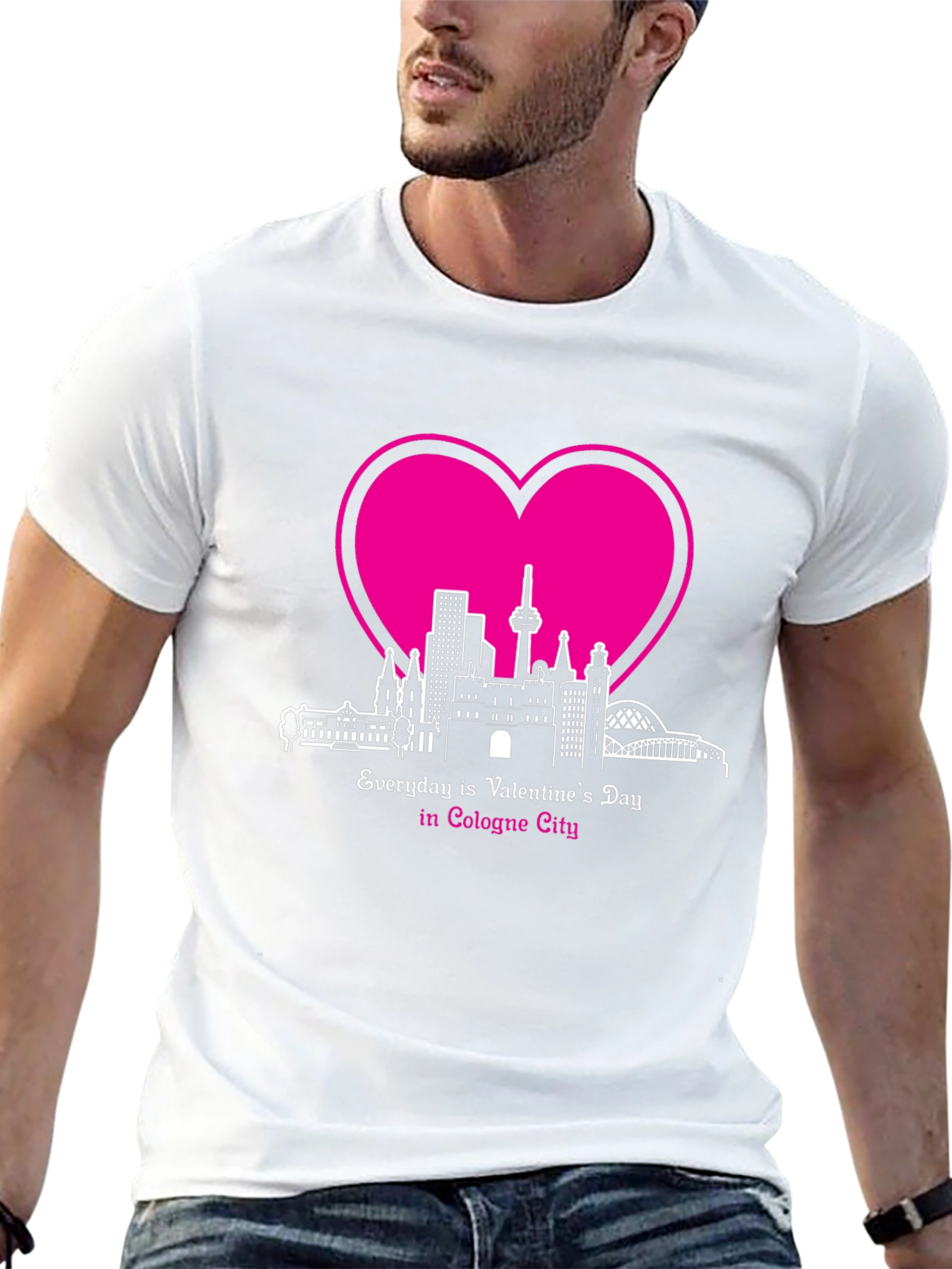 Cologne City Valentines Day T-Shirt