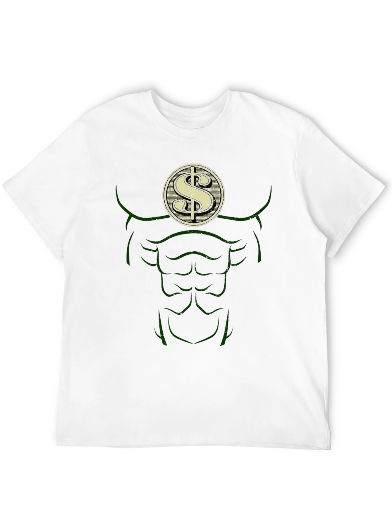 Money Muscle T-Shirt - Gym Humor Tee