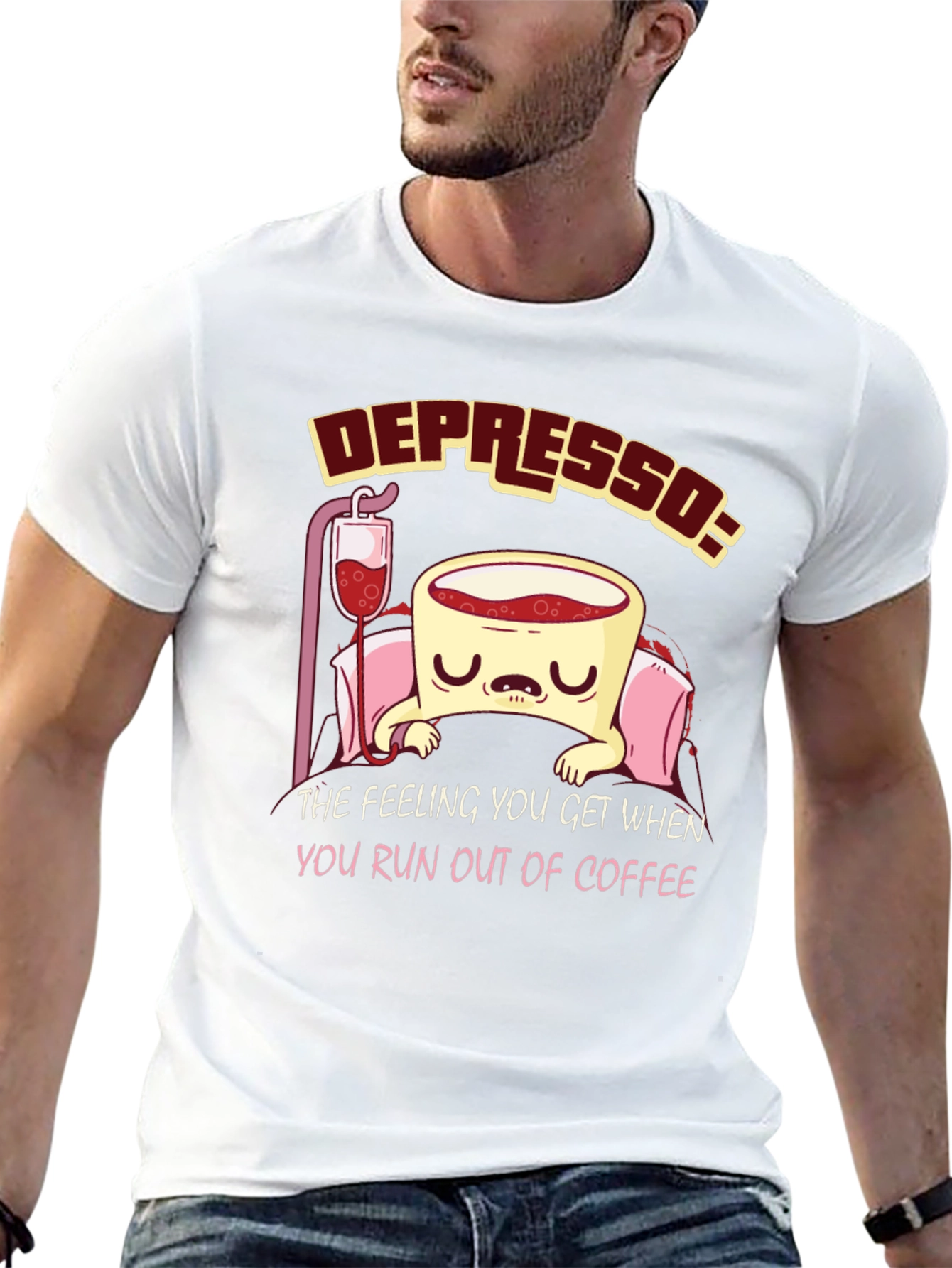 Depresso Coffee Lover T-Shirt