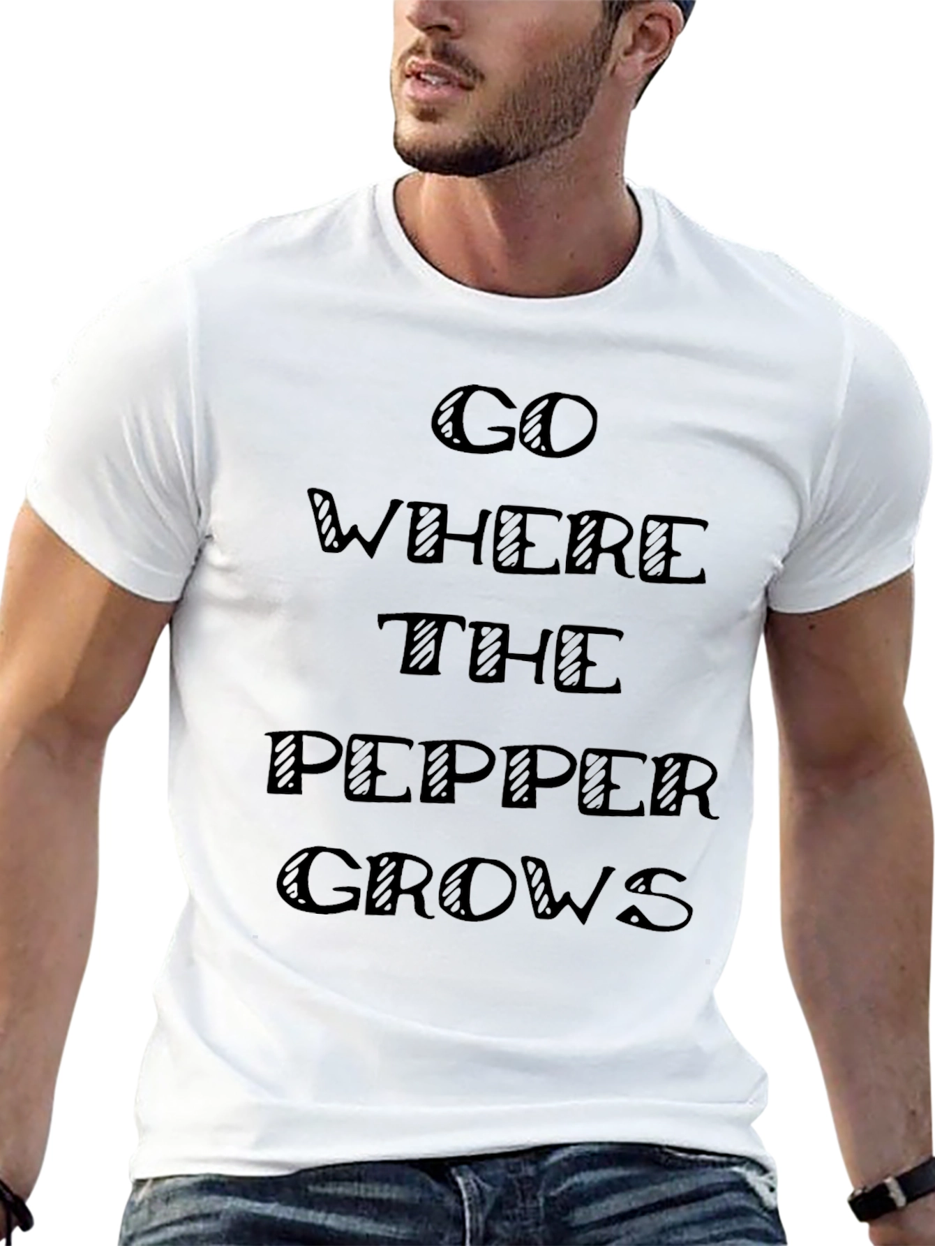 Go Where The Pepper Grows Graphic Tee