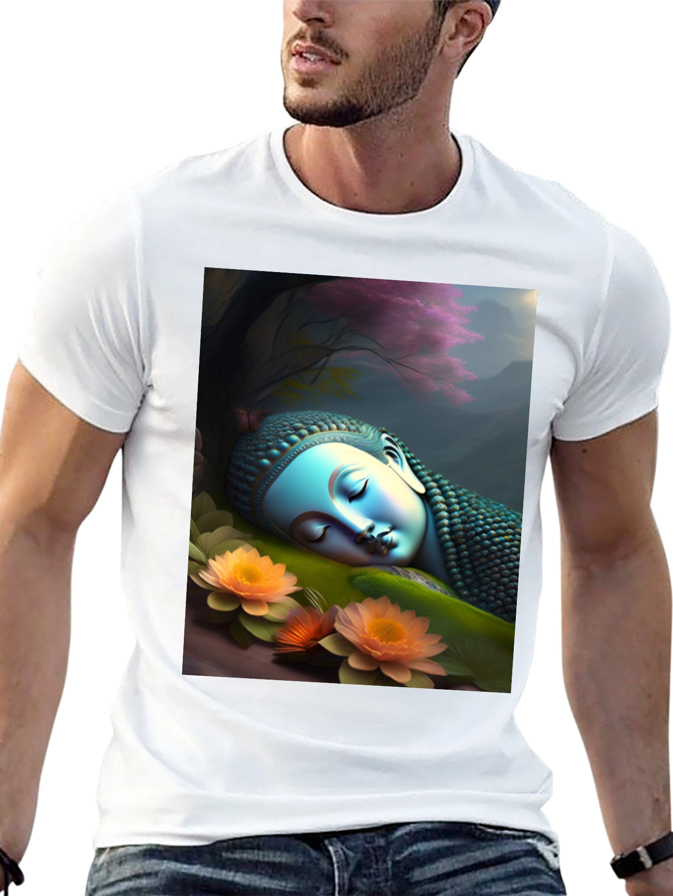 Buddha Dreamscape Graphic Tee
