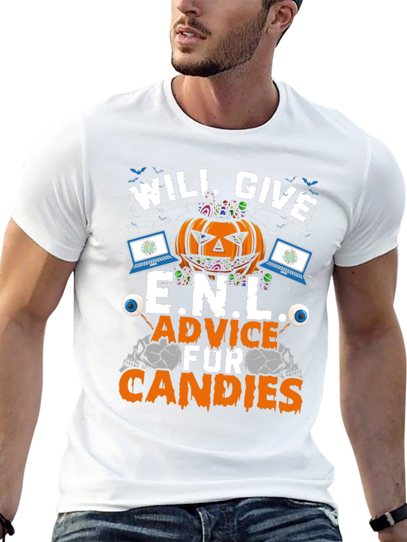 Will Give ENL Advice For Candies Halloween T-Shirt
